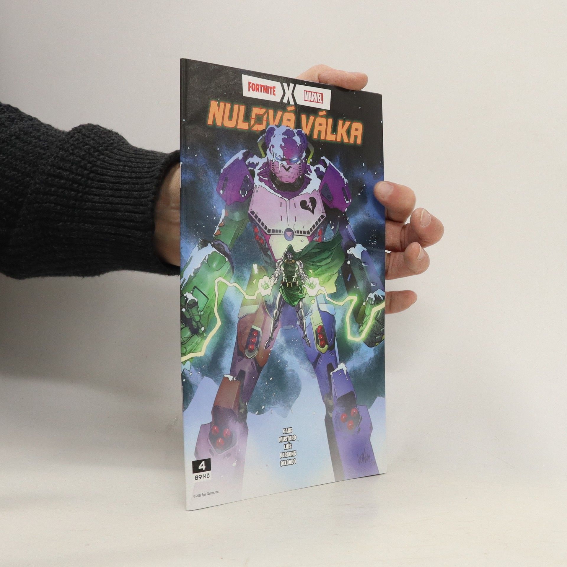 Autorenkollektiv Fortnite X Marvel. Nulová válka 4