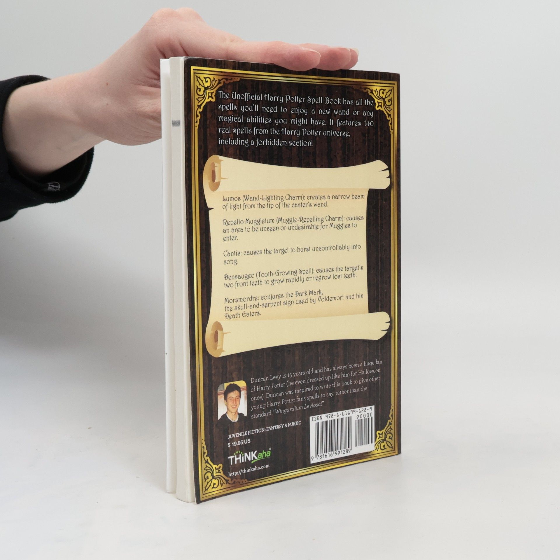 Duncan Levy The Unofficial Harry Potter Spellbook