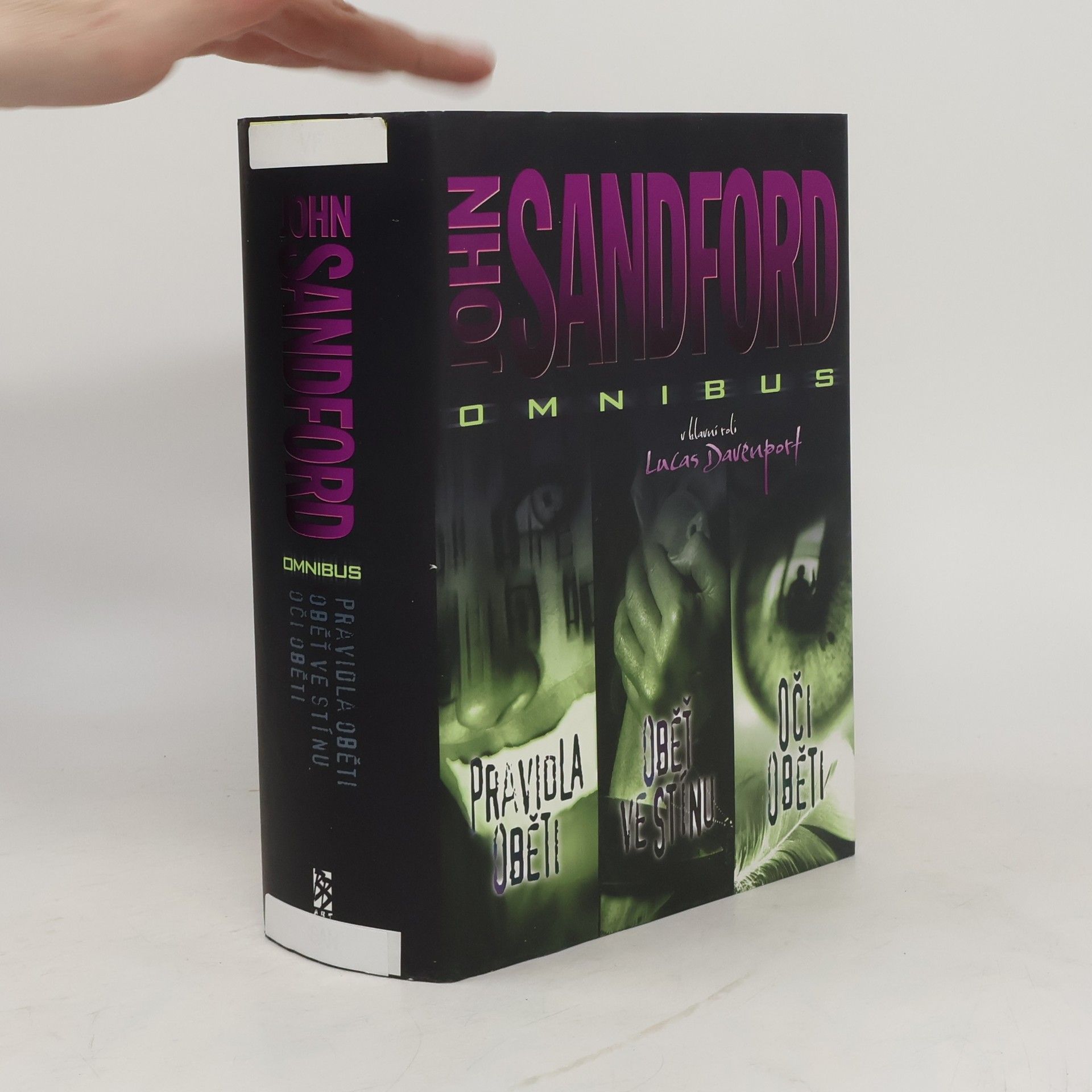 John Sandford Pravidla oběti. Oběť ve stínu. Oči oběti (jeden svazek)