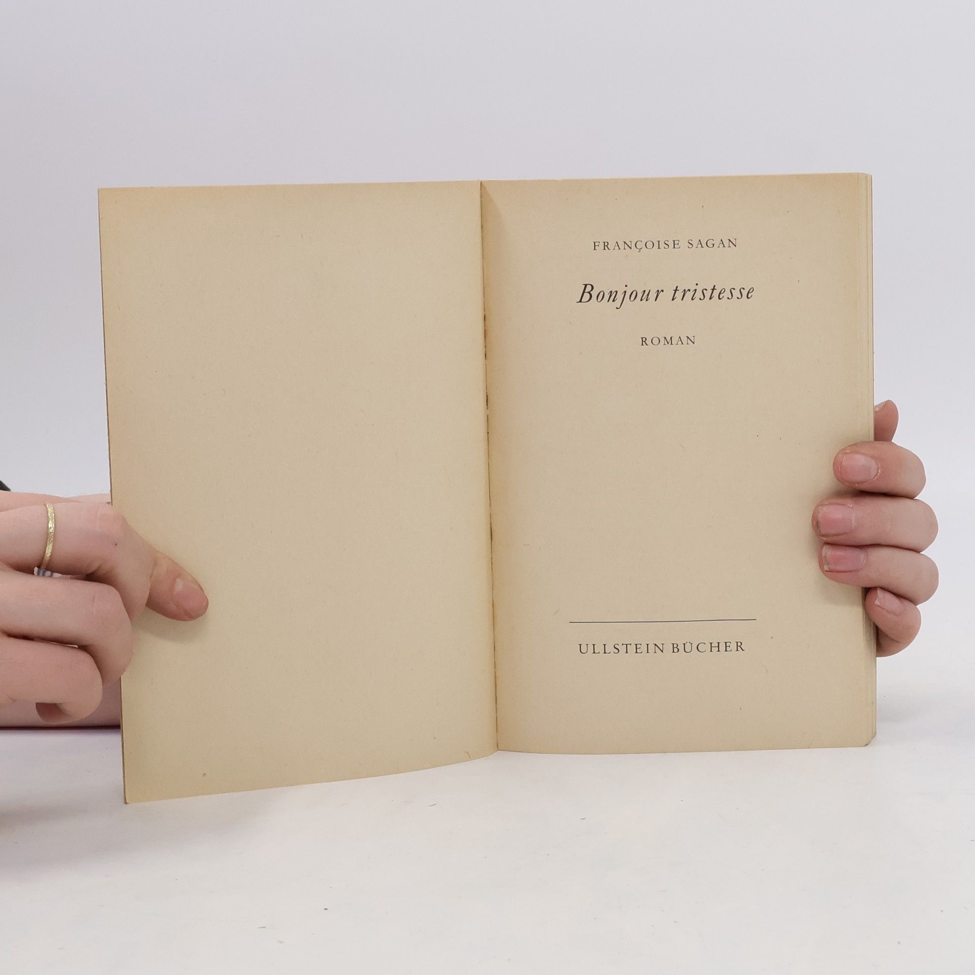 Françoise Sagan Bonjour tristesse