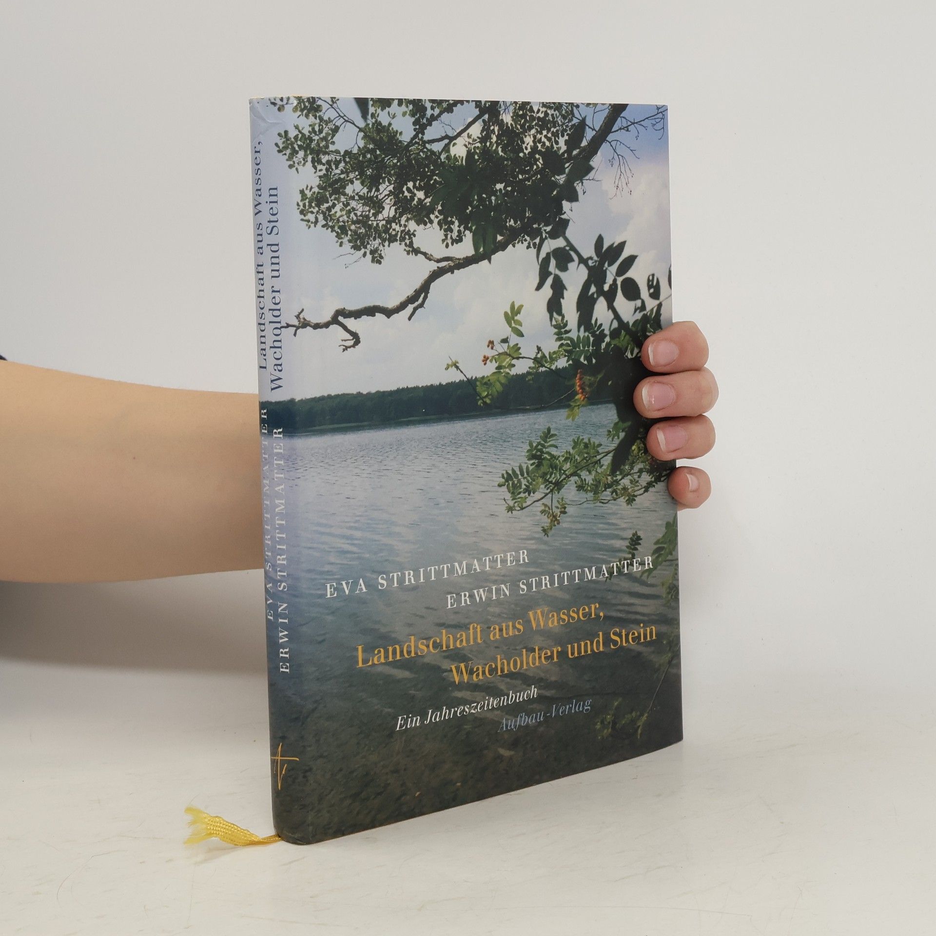 Eva Strittmatter Landschaft aus Wasser, Wacholder und Stein