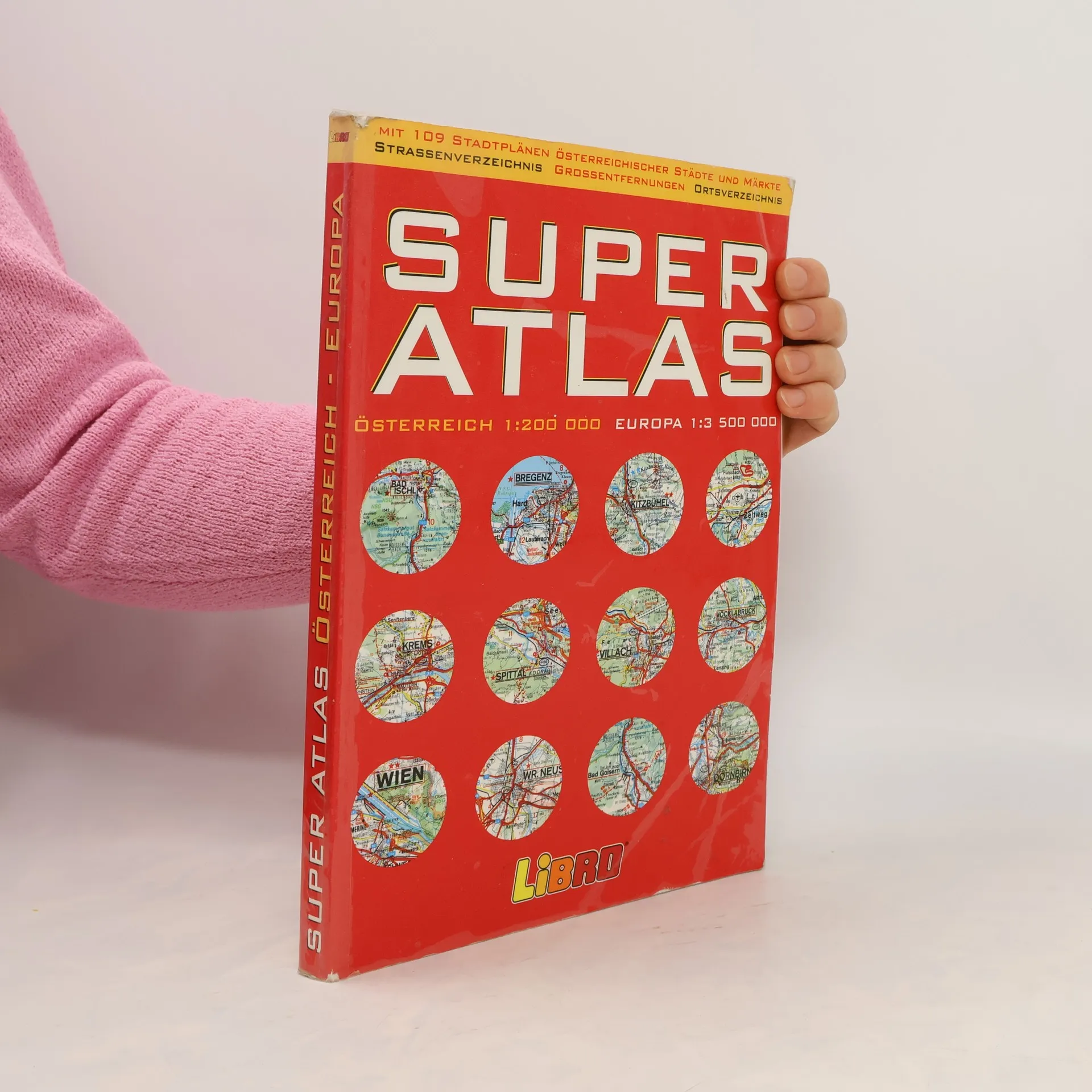 Super-Atlas. Österreich 1:200000. Europa 1: 3500000 | Buch | Paperback | kolektiv