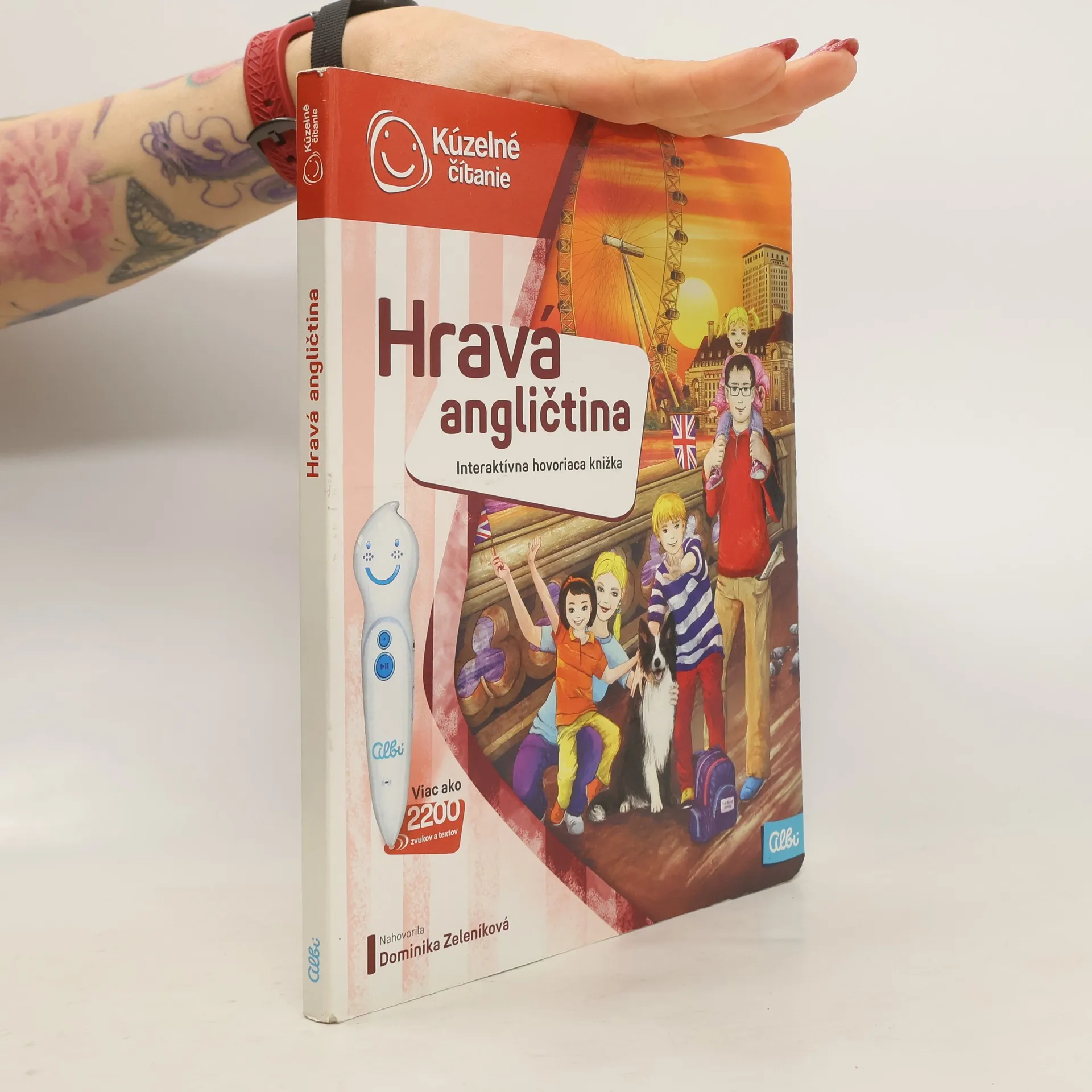 Hravá angličtina. Interaktívna hovoriaca knižka | Kniha | pevná | Dominika Zeleníková