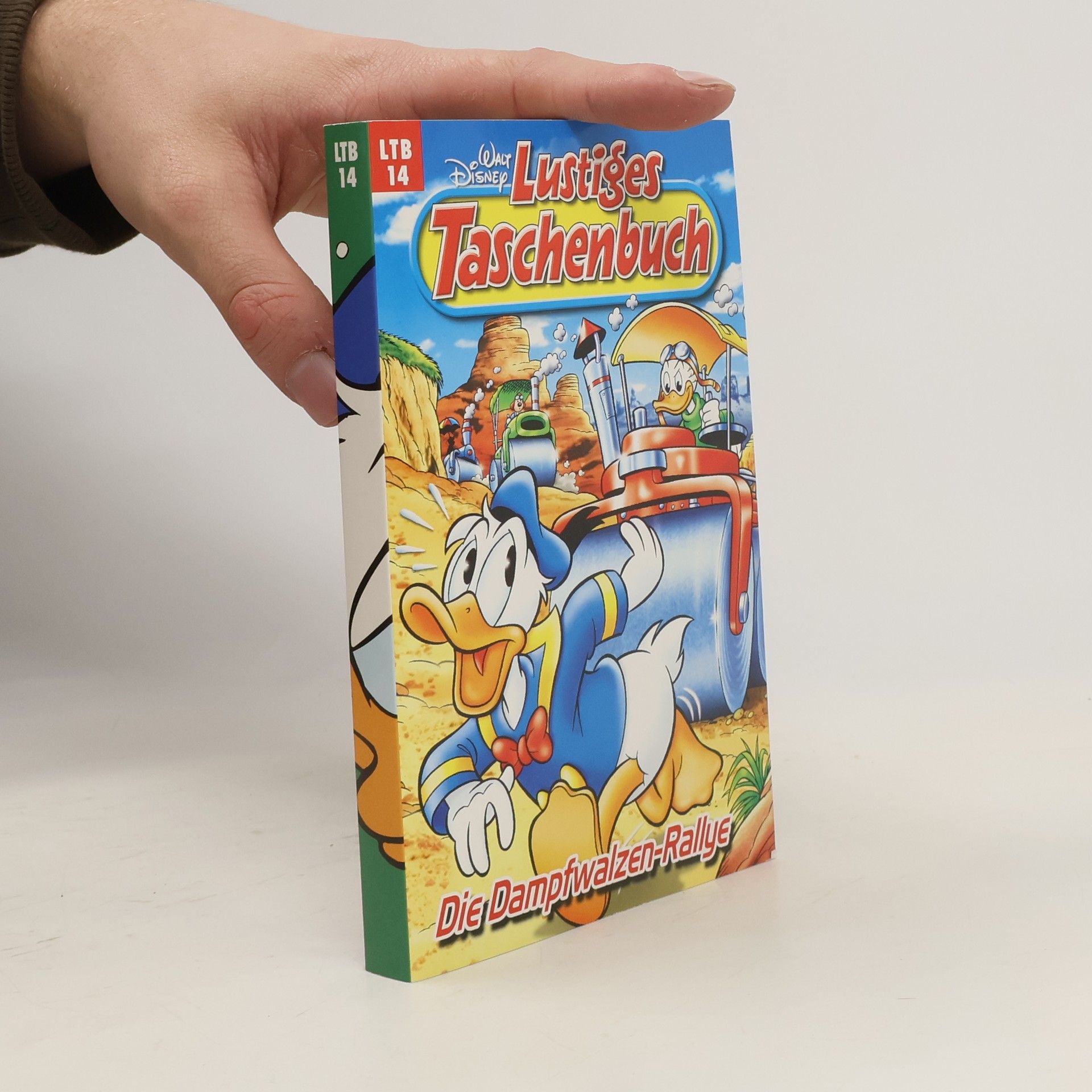 Walt Disney Lustiges Taschenbuch 14. Die Dampfwalzen-Rallye