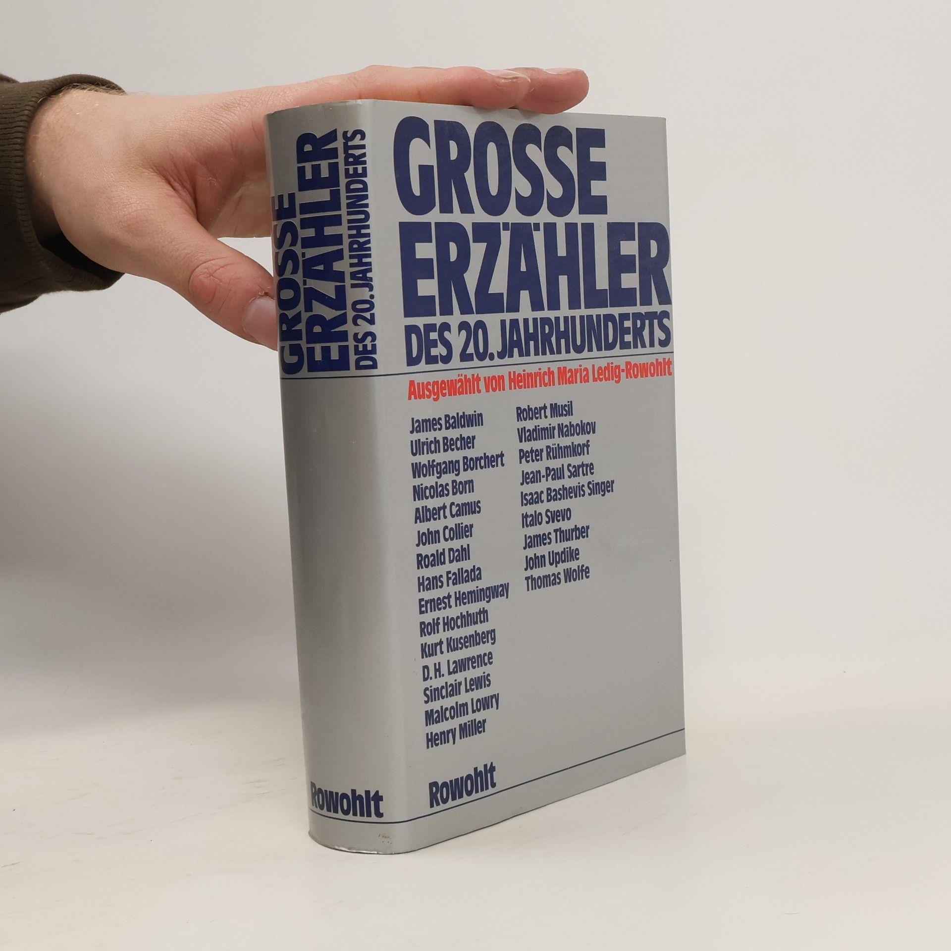 Collectif d'auteurs Große Erzähler des 20. Jahrhunderts