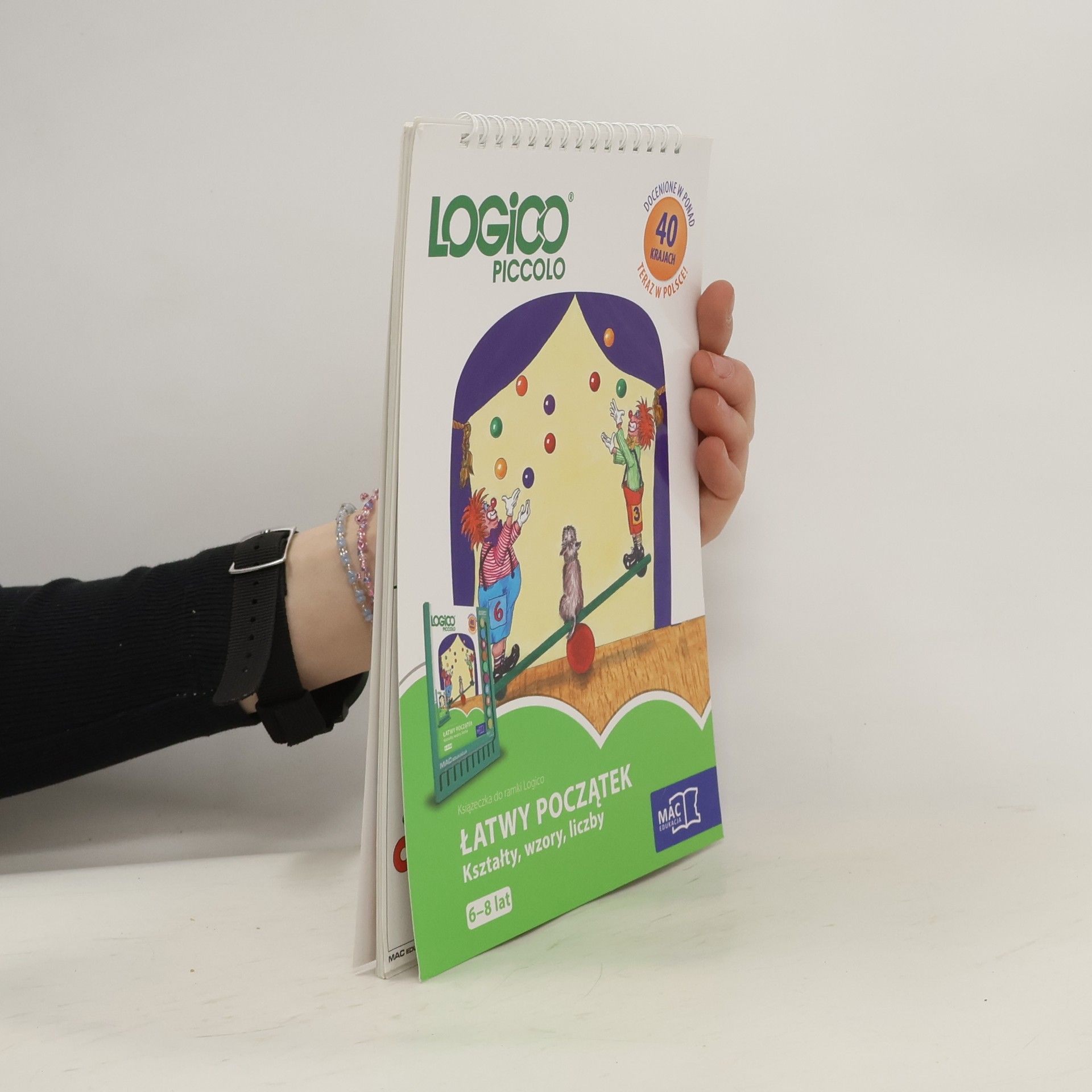 Autorenkollektiv Logico Piccolo Łatwy początek Kształty, wzory, liczby