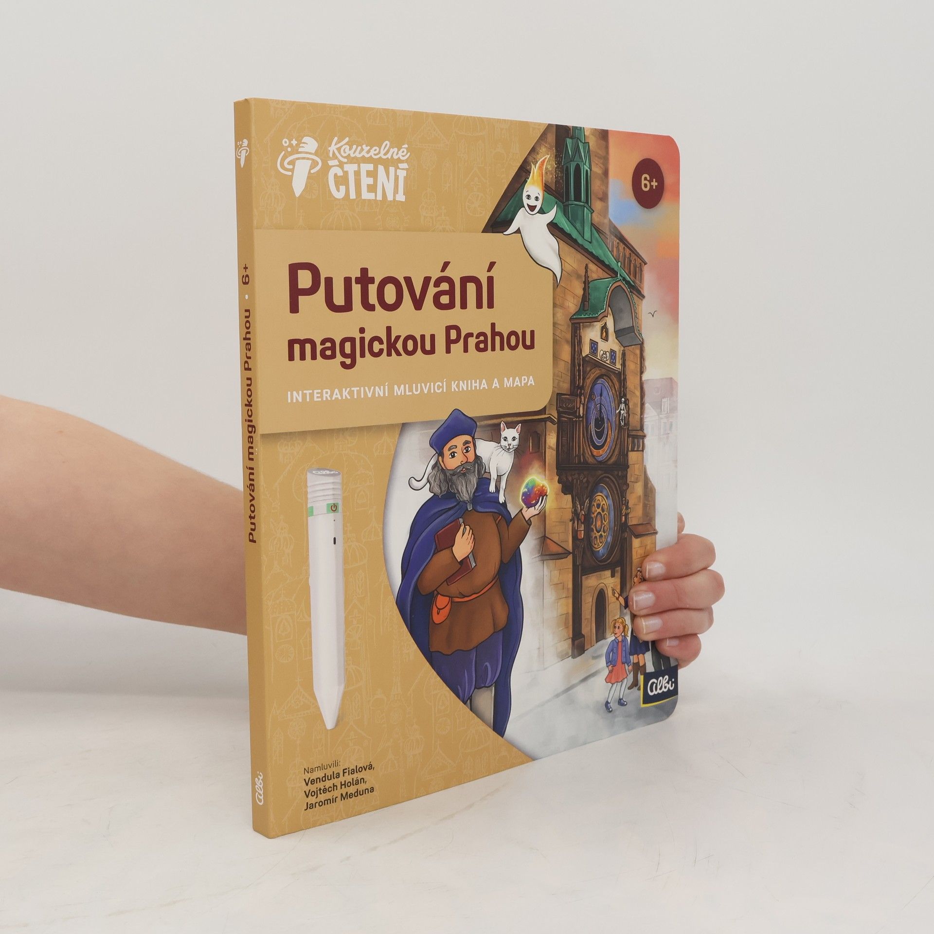Petr Havlíček Putování magickou Prahou: interaktivní mluvicí kniha a mapa