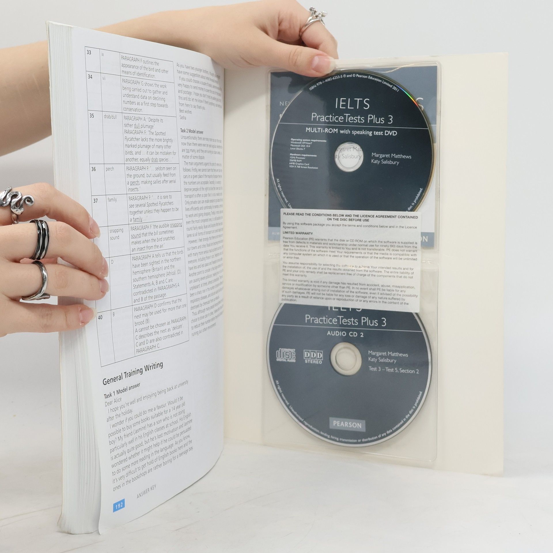 Margaret Matthews Practice Tests Plus IELTS 3 with Key and Multi-ROM/Audio CD Pack