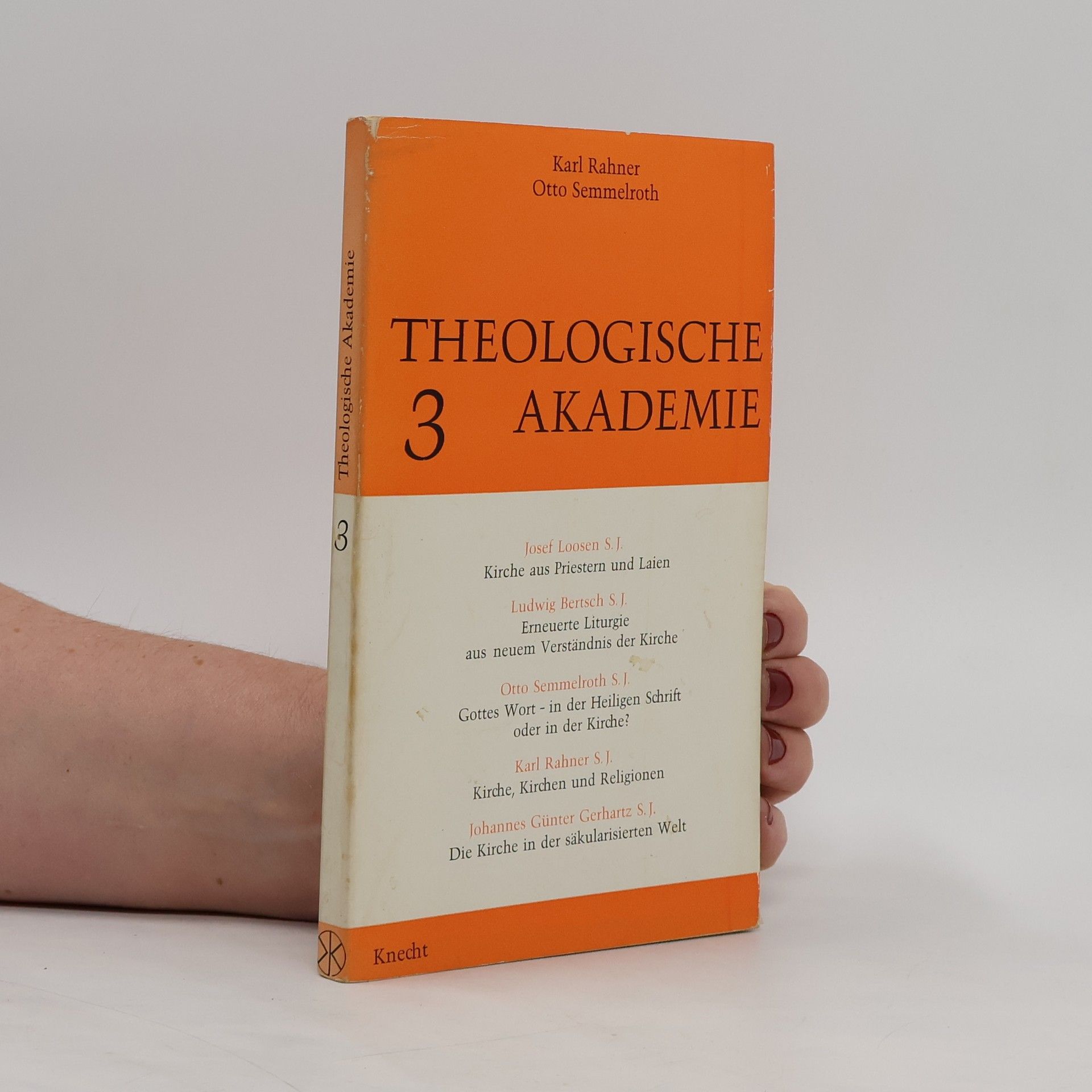 Karl Rahner Theologische Akademie 3