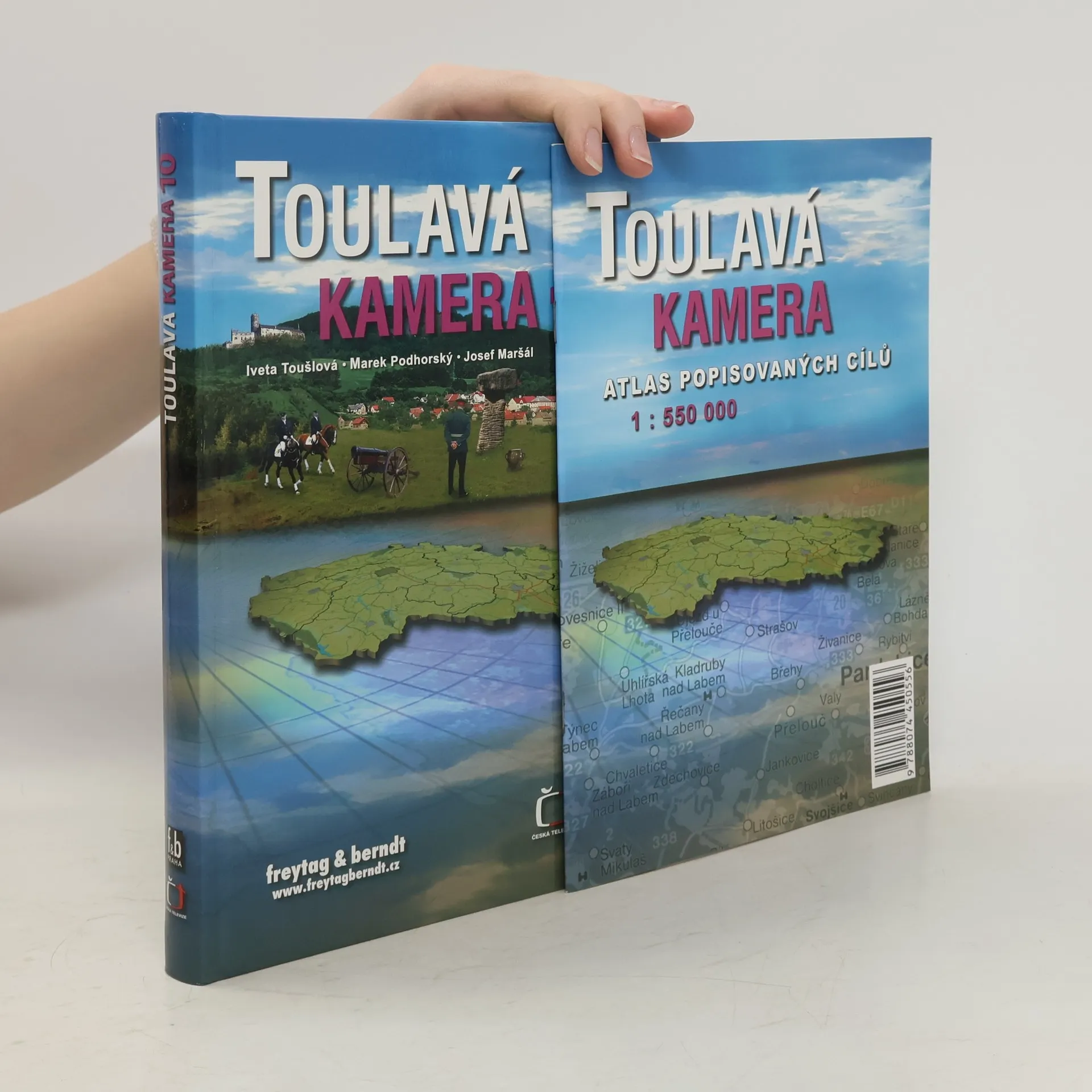 Toulavá kamera 10 + Atlas popisovaných cílů 2 svazky | Kniha | pevná | Iveta Toušlová | CS