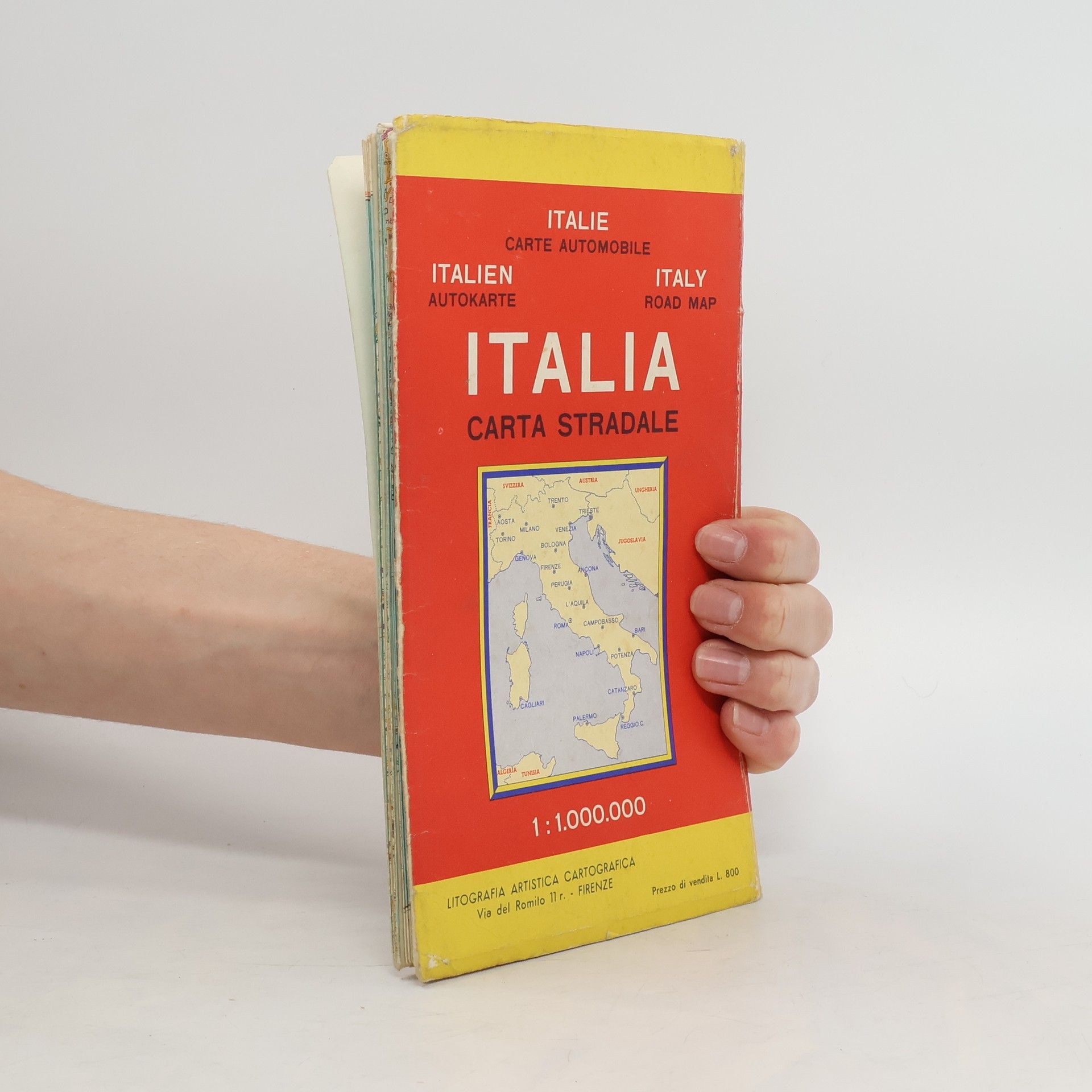 Collectif d'auteurs Italia. Carta Stradale