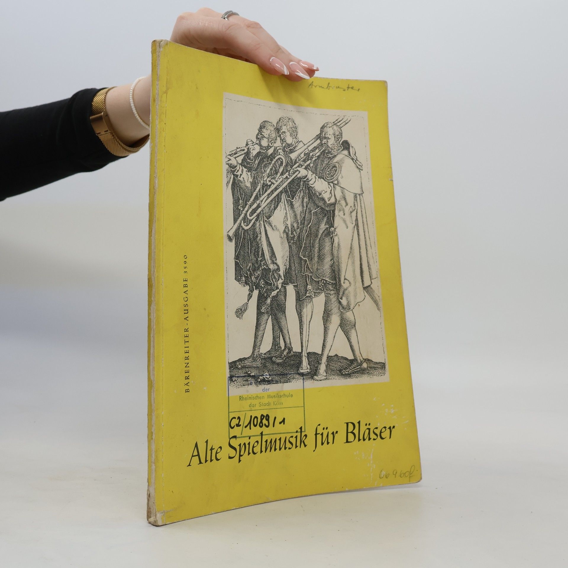 Wilhelm Ehmann Alte Spielmusik für Bläser