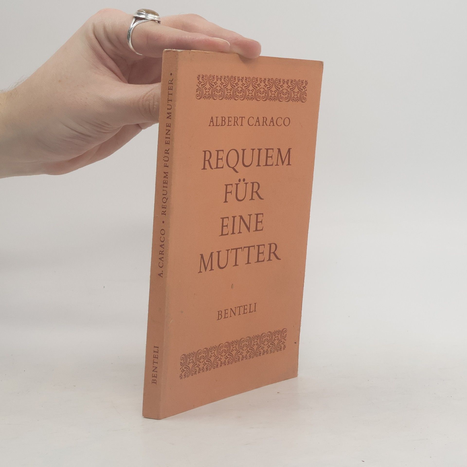 Albert Caraco Requiem für eine Mutter