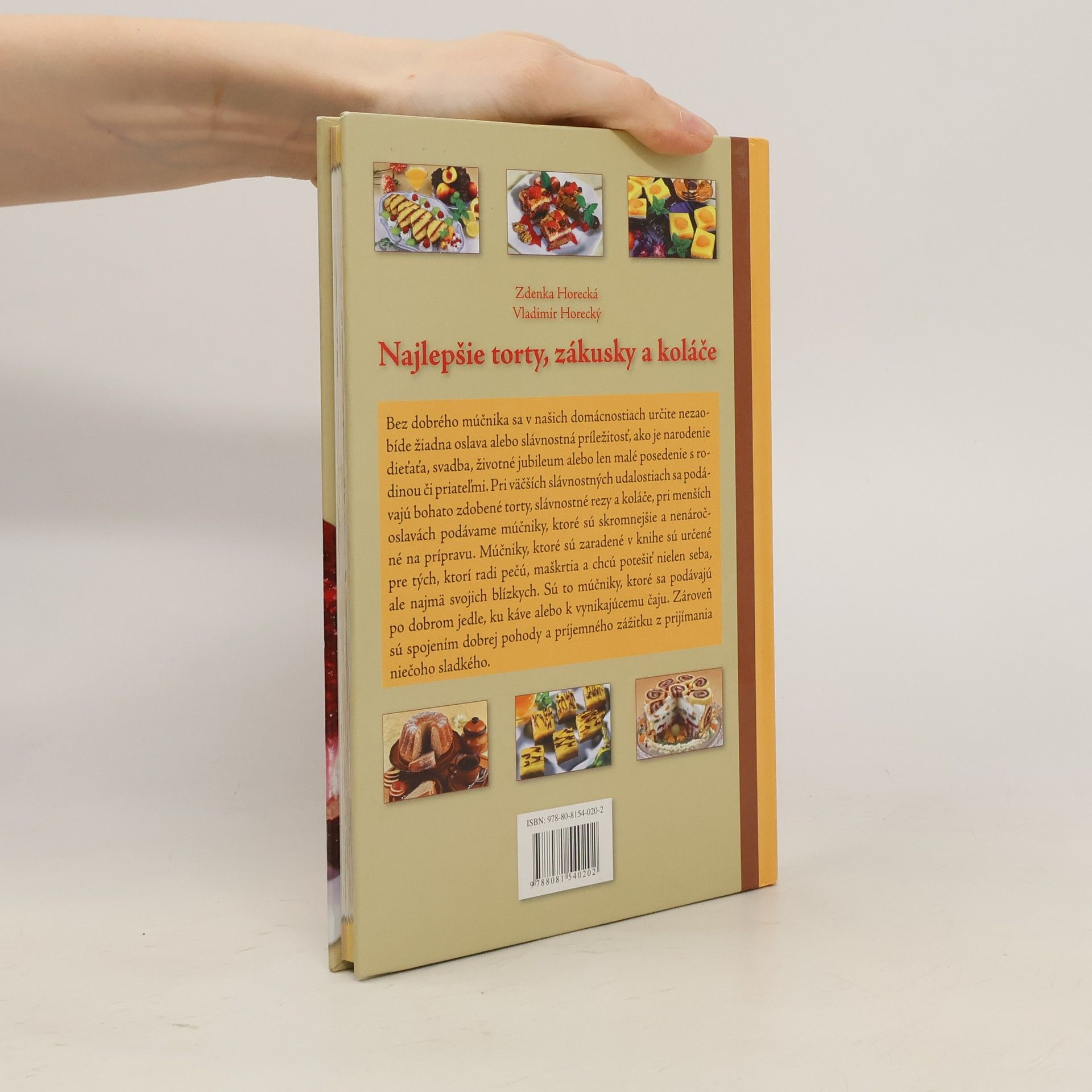 Zdenka Horecká Najlepšie torty, zákusky a koláče