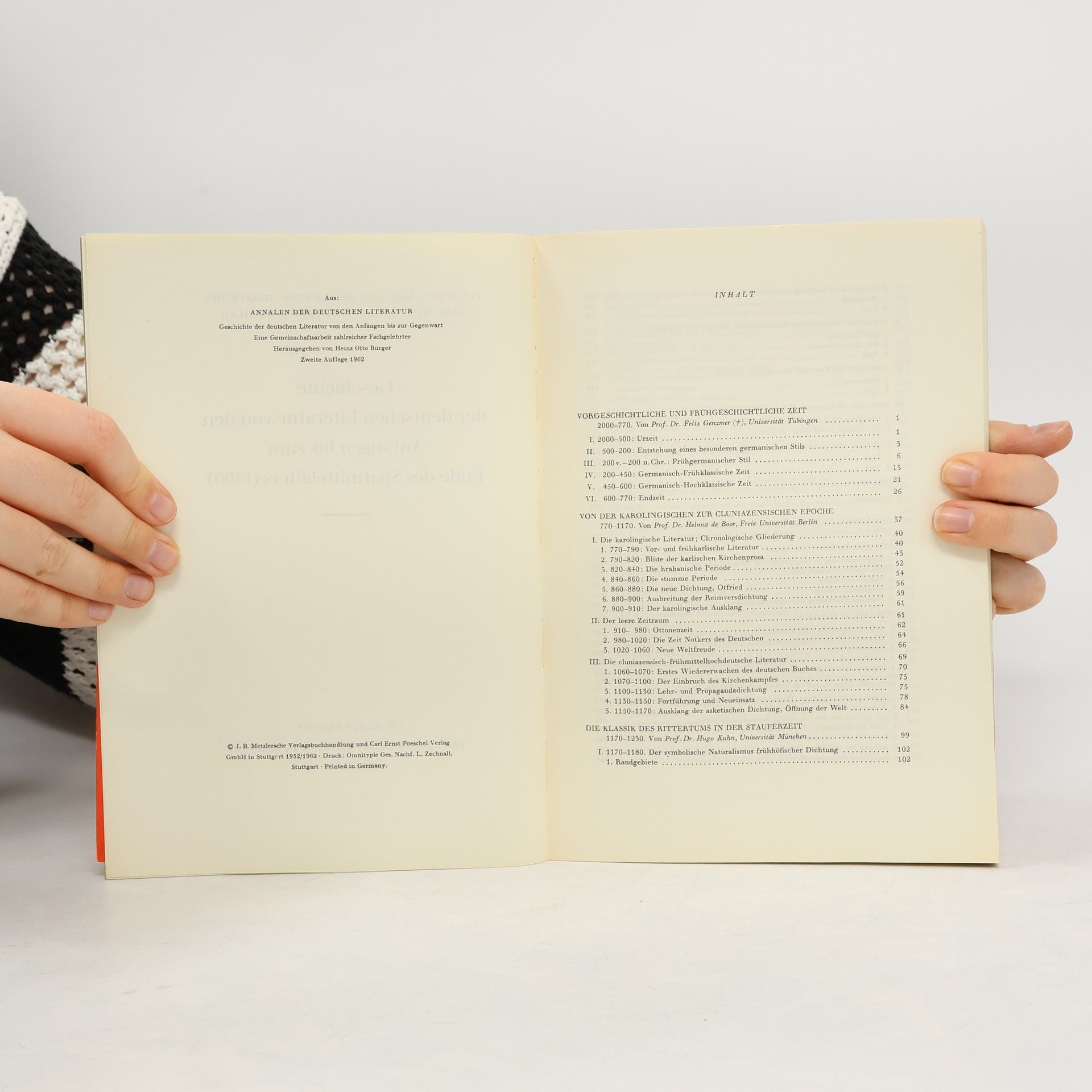 Richard Newald Geschichte der deutschen Literatur von den Anfängen bis zum Ende des Spätmittelalters