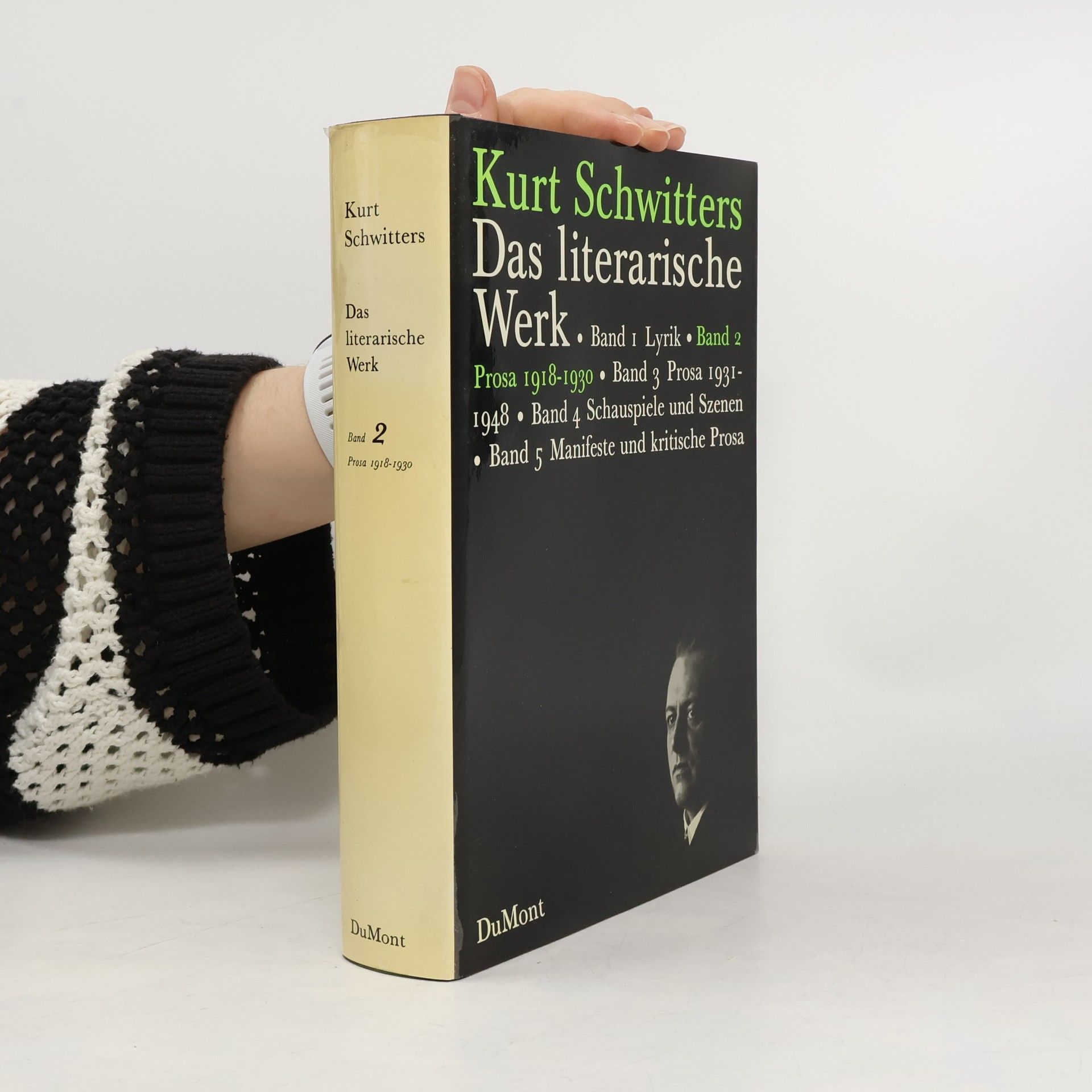 Kurt Schwitters Das literarische Werk, in 5 Bdn., Bd.2, Prosa 1918-1930