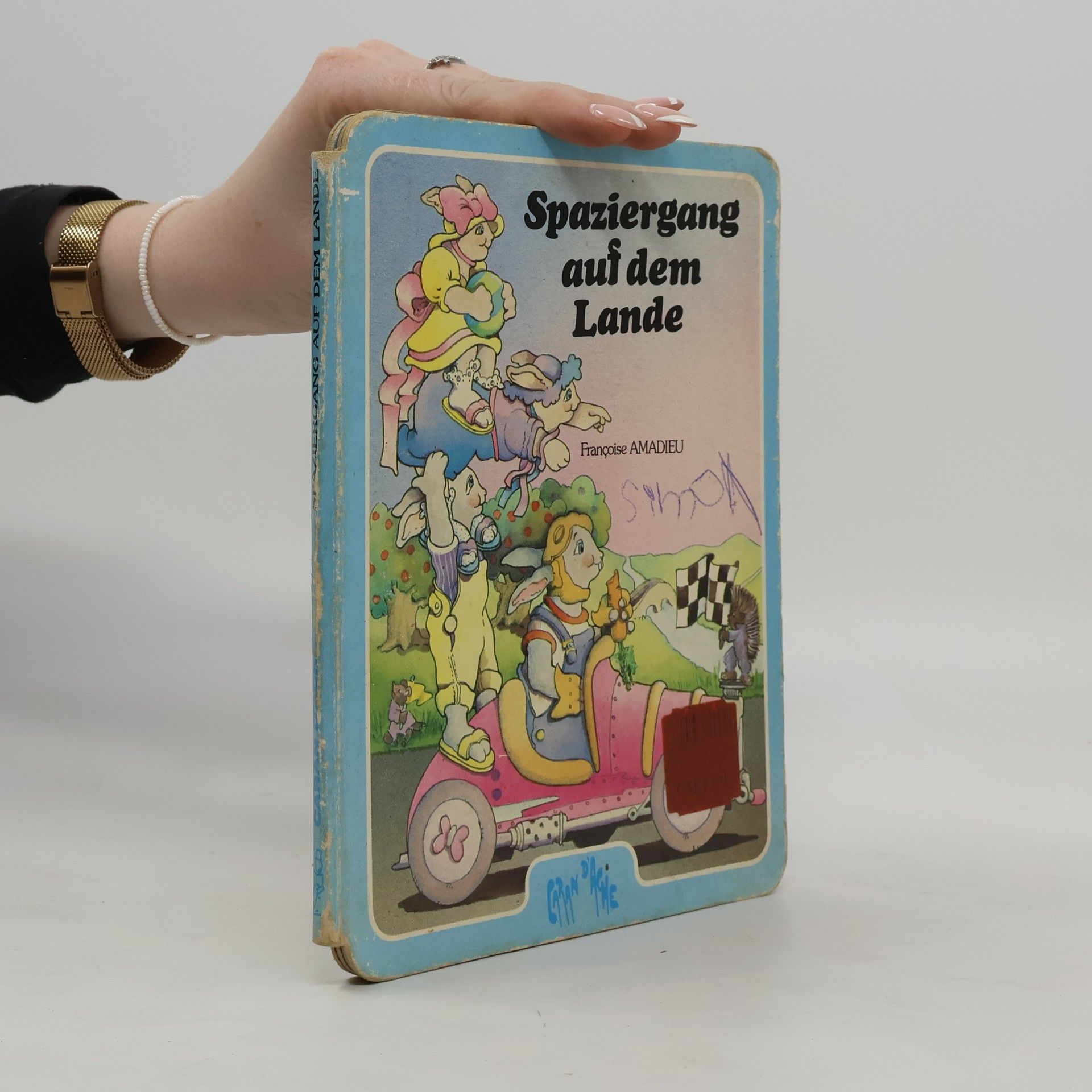 Francoise Amadieu Spaziergang auf dem Lande