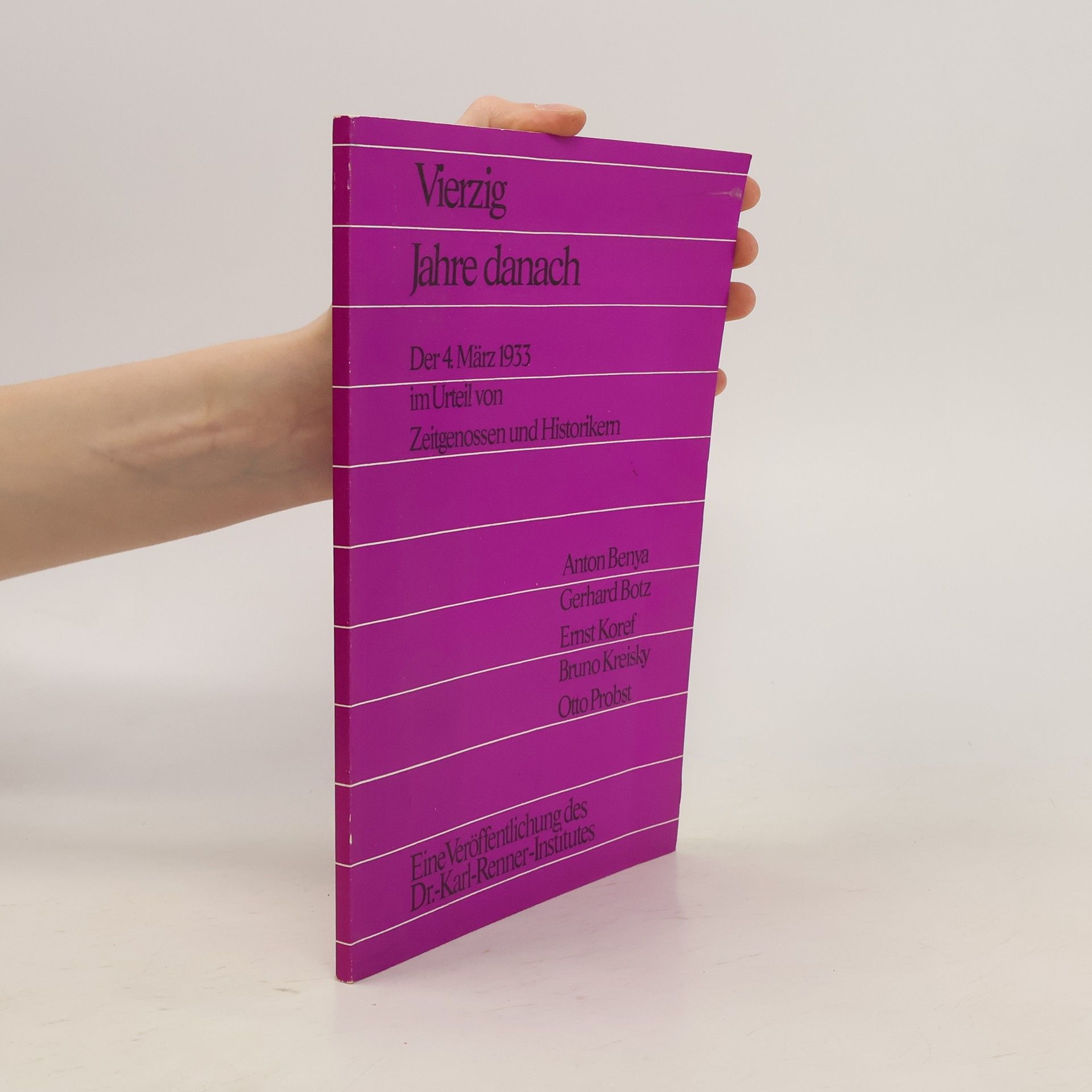 Autorenkollektiv Vierzig jahre danach