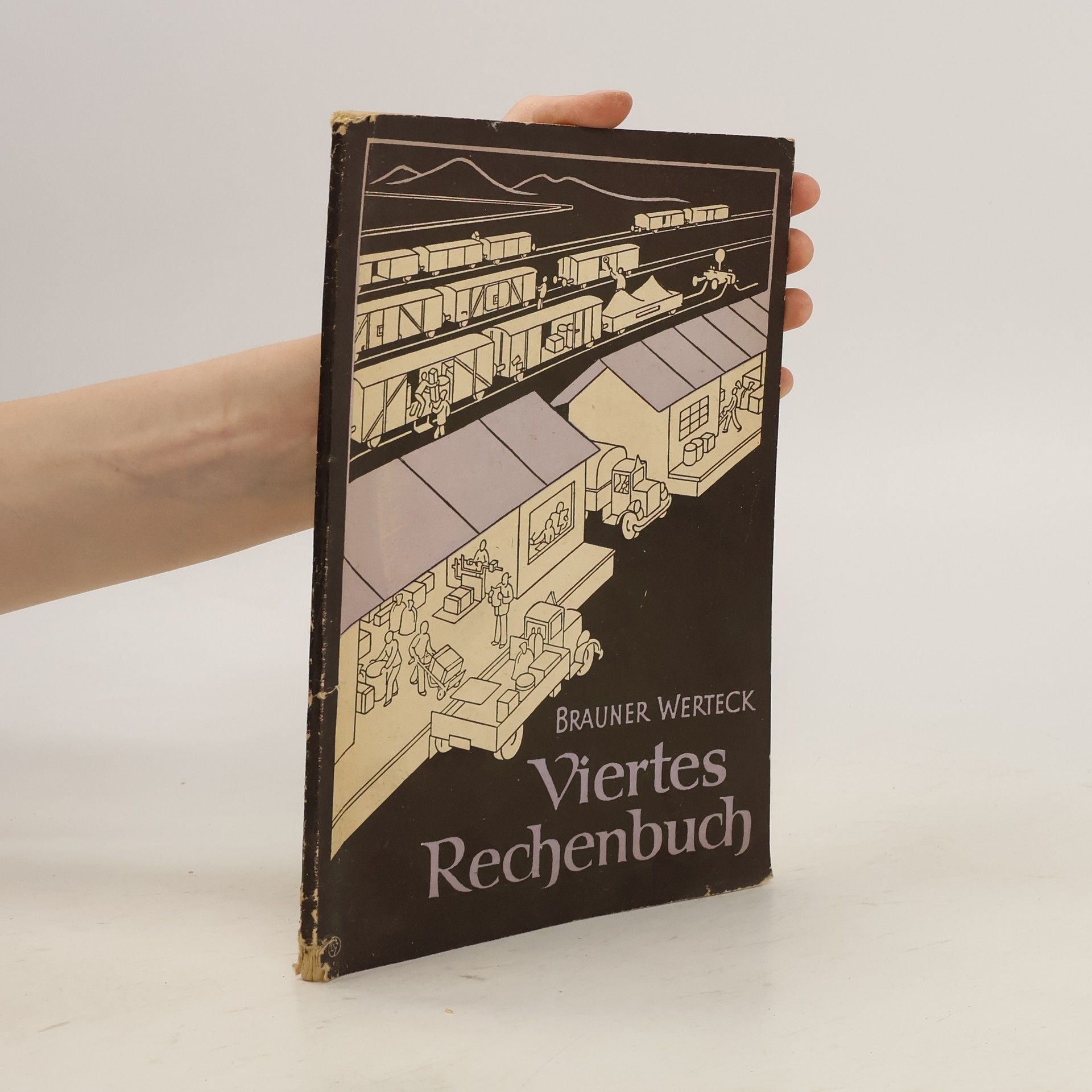 Brauner Werteck Viertes Rechenbuch