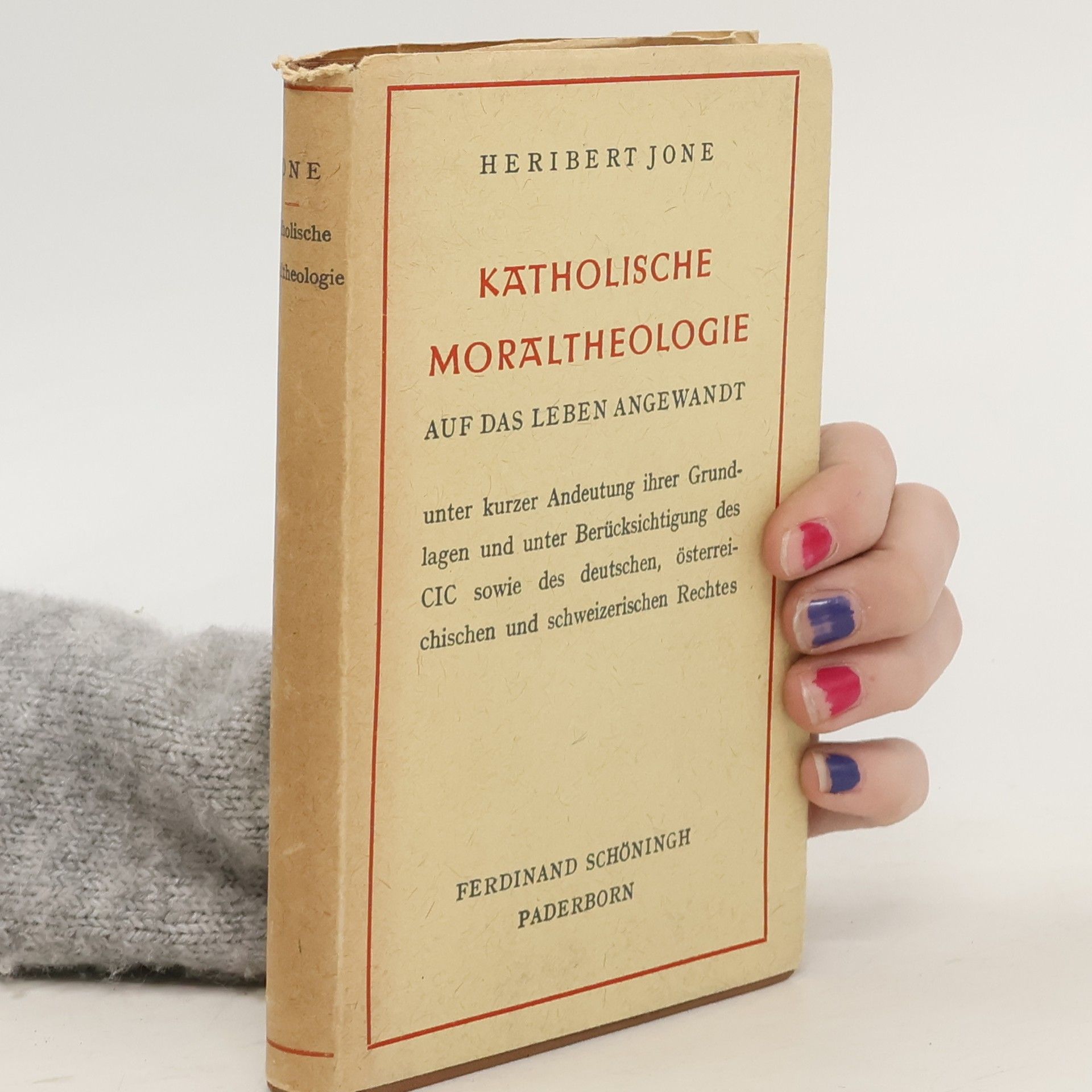 Heribert Jone Katholische Moraltheologie