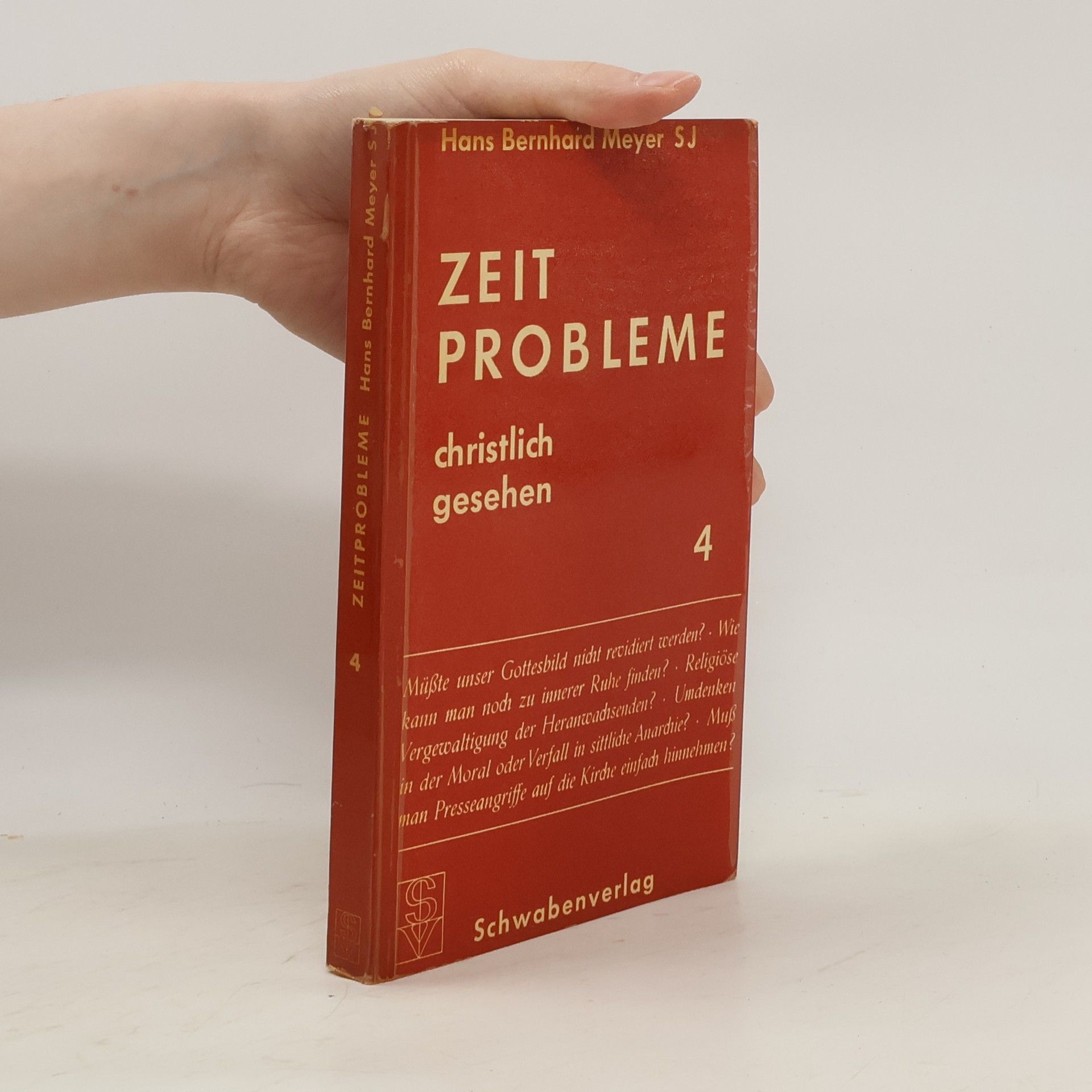 Hans Bernhard Meyer Zeitprobleme 4