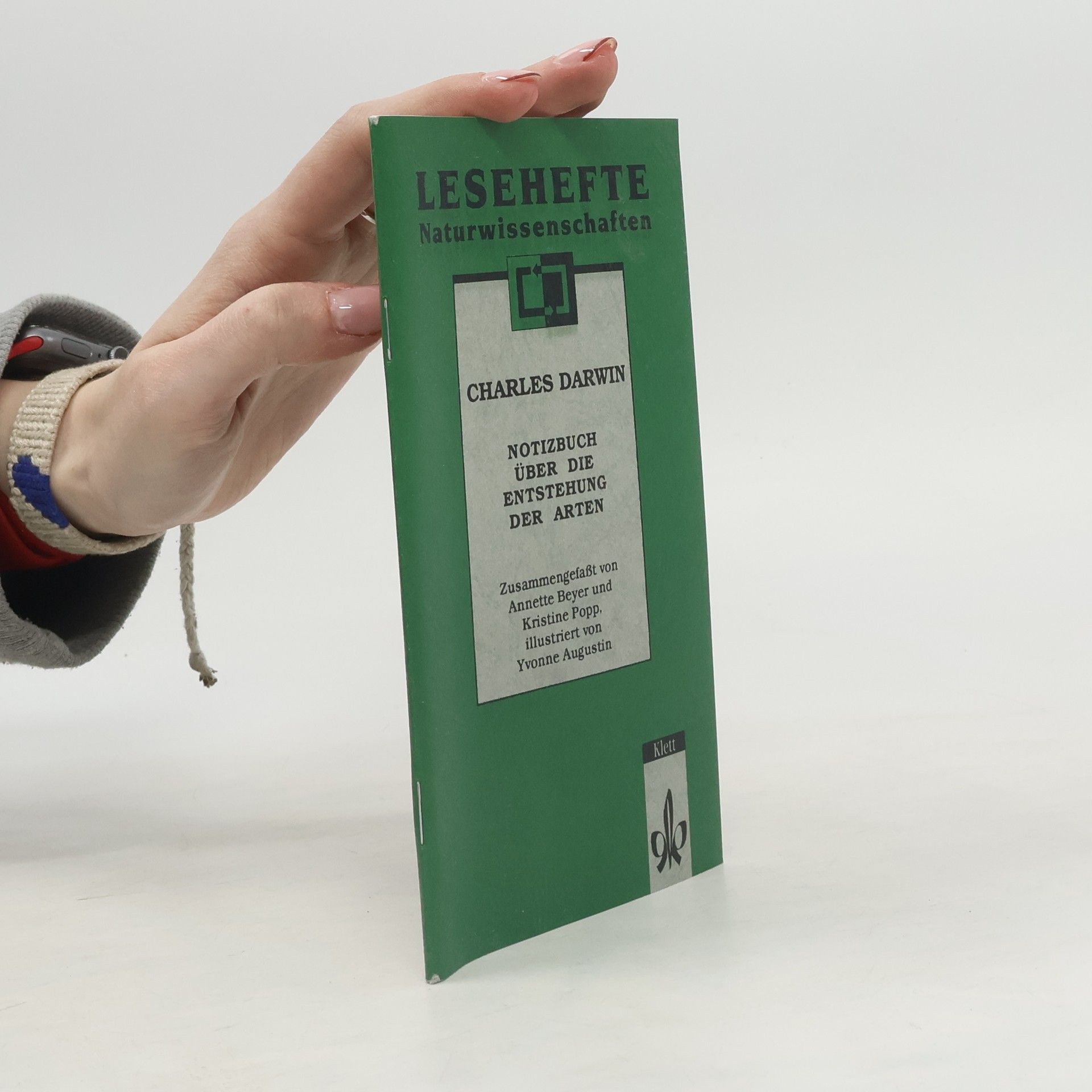 Charles Darwin Notizbuch über die Entstehung der Arten