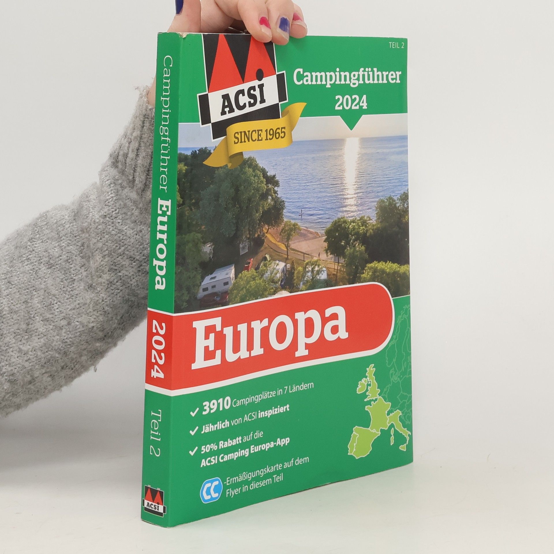 Acsi Europa 2024, Campingführer ACSI