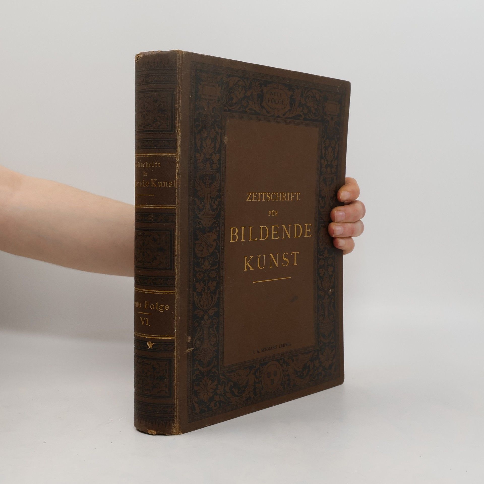 Autorenkollektiv Zeitschrift für Bildende Kunst. Neue Folge VI.