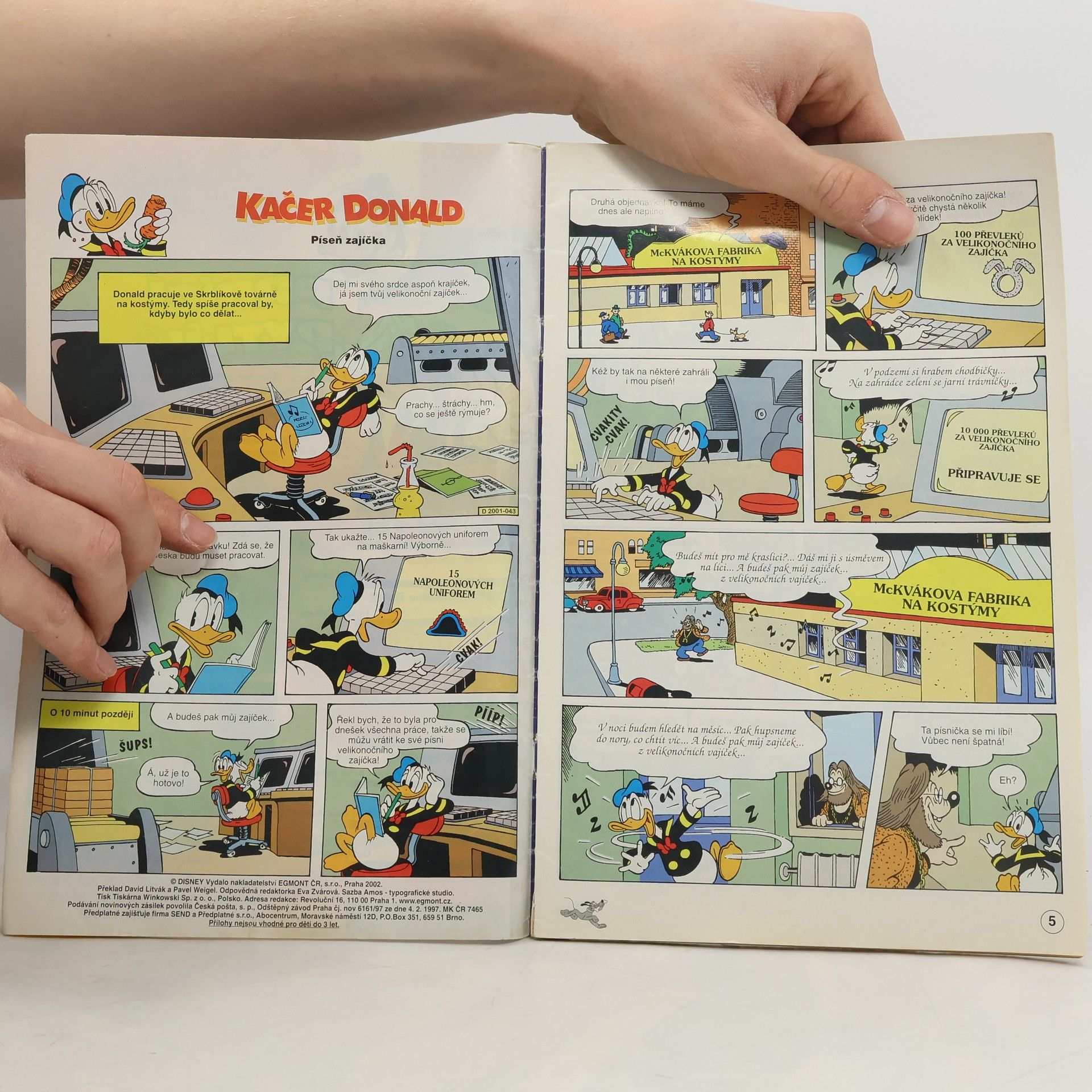 Autorenkollektiv Kačer Donald 7/2002