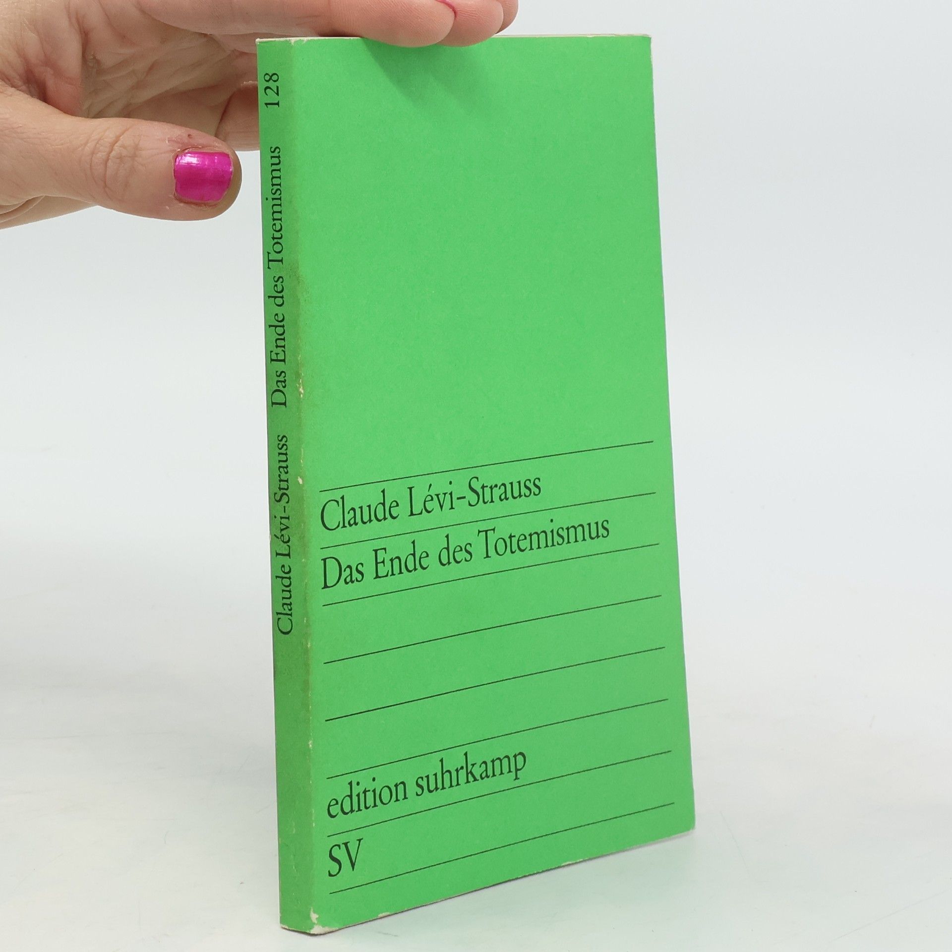 Claude Lévi-Strauss Das Ende des Totemismus