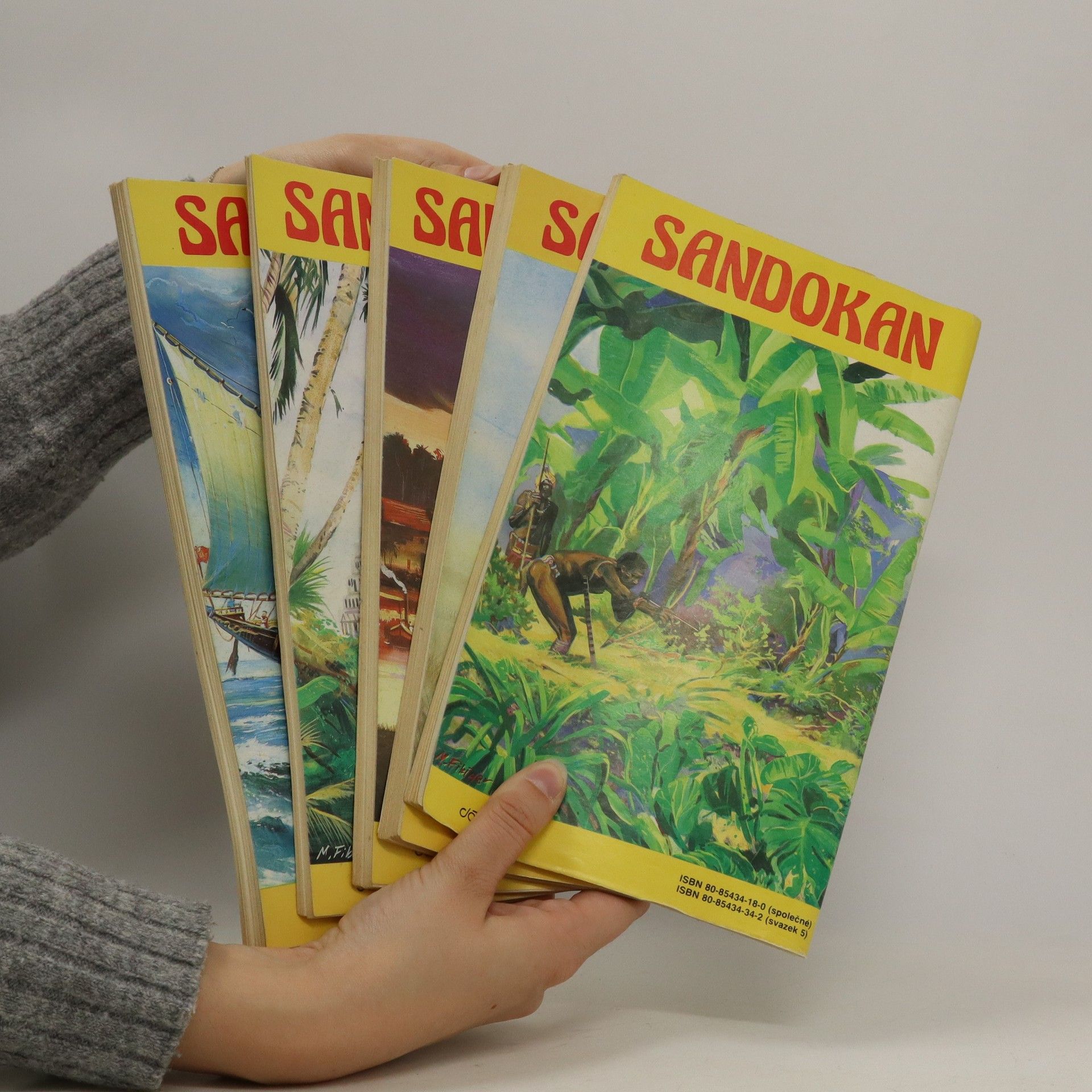 Emilio Salgari Sandokan 1-5