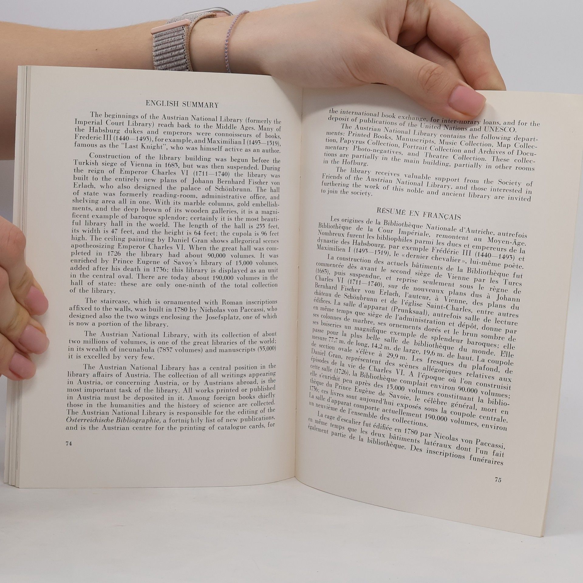 Kolektiv autorů Die österreichische Nationalbibliothek