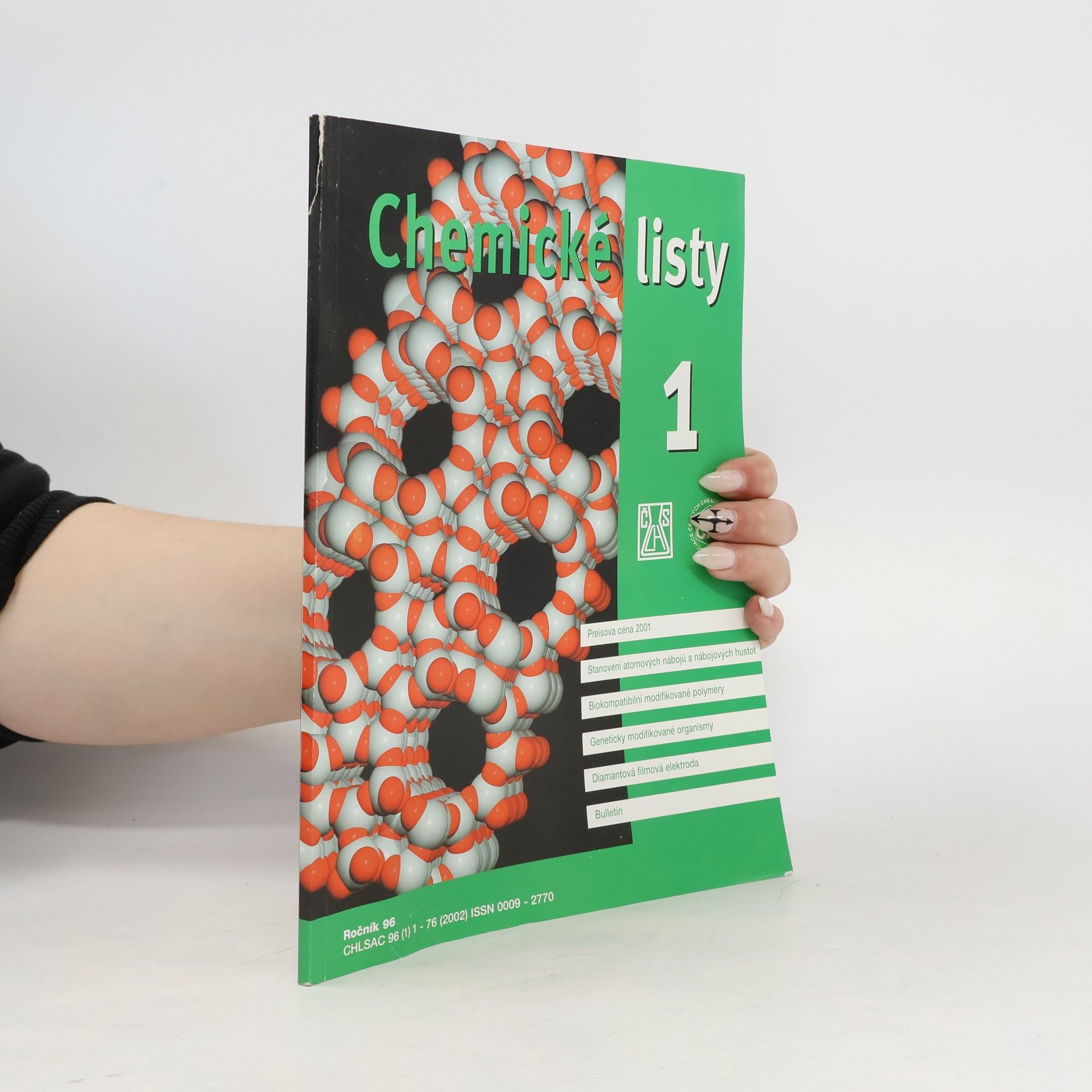 AA.VV. Chemické listy 1 (ročník 96)