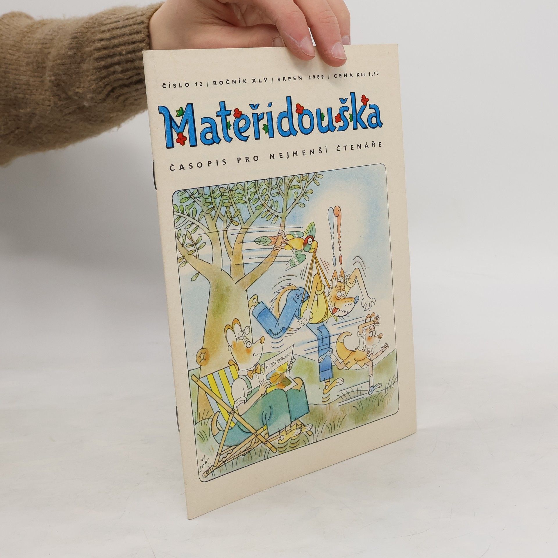 kolektiv Mateřídouška 8/1989. Číslo 12