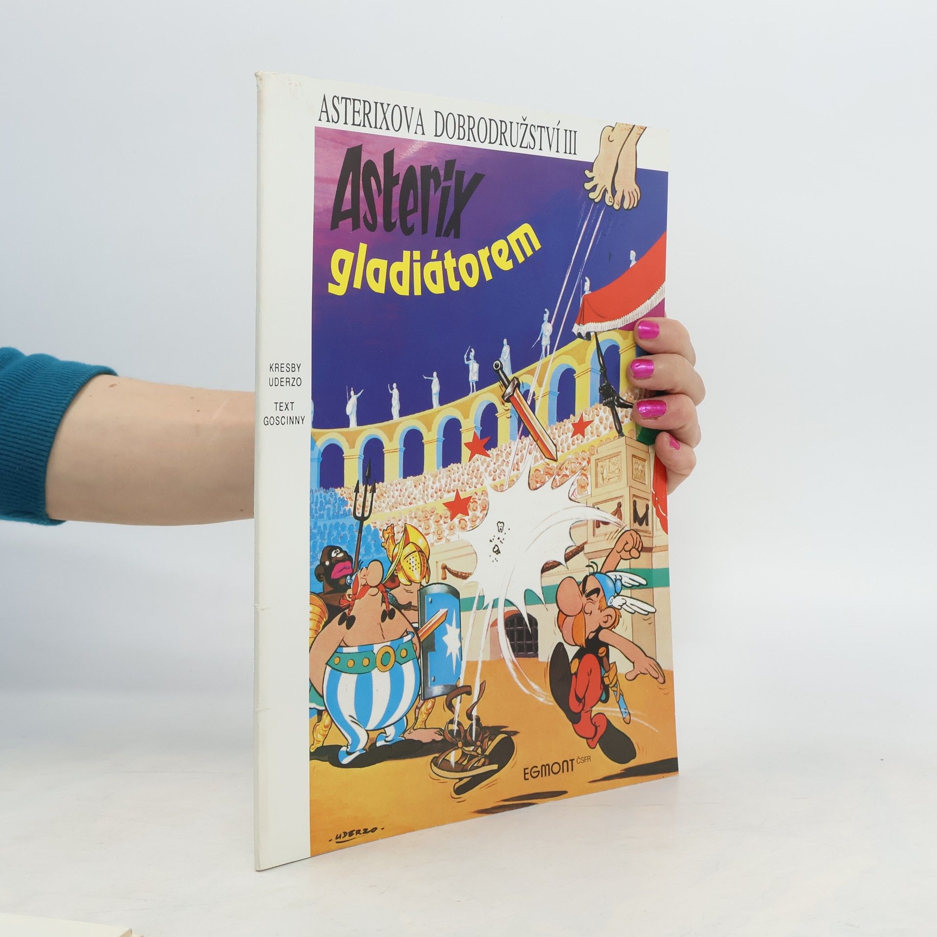 Collectif d'auteurs Asterix gladiátorom