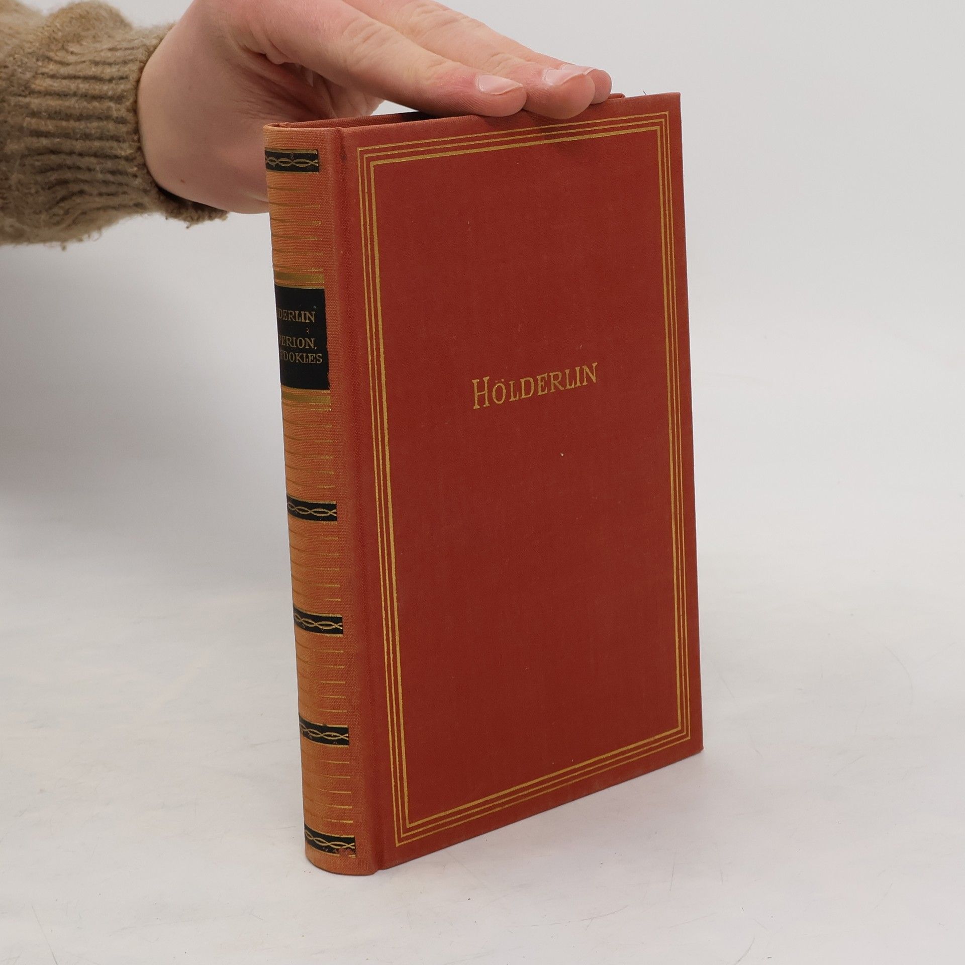 Friedrich Hölderlin Hyperion. Empedokles