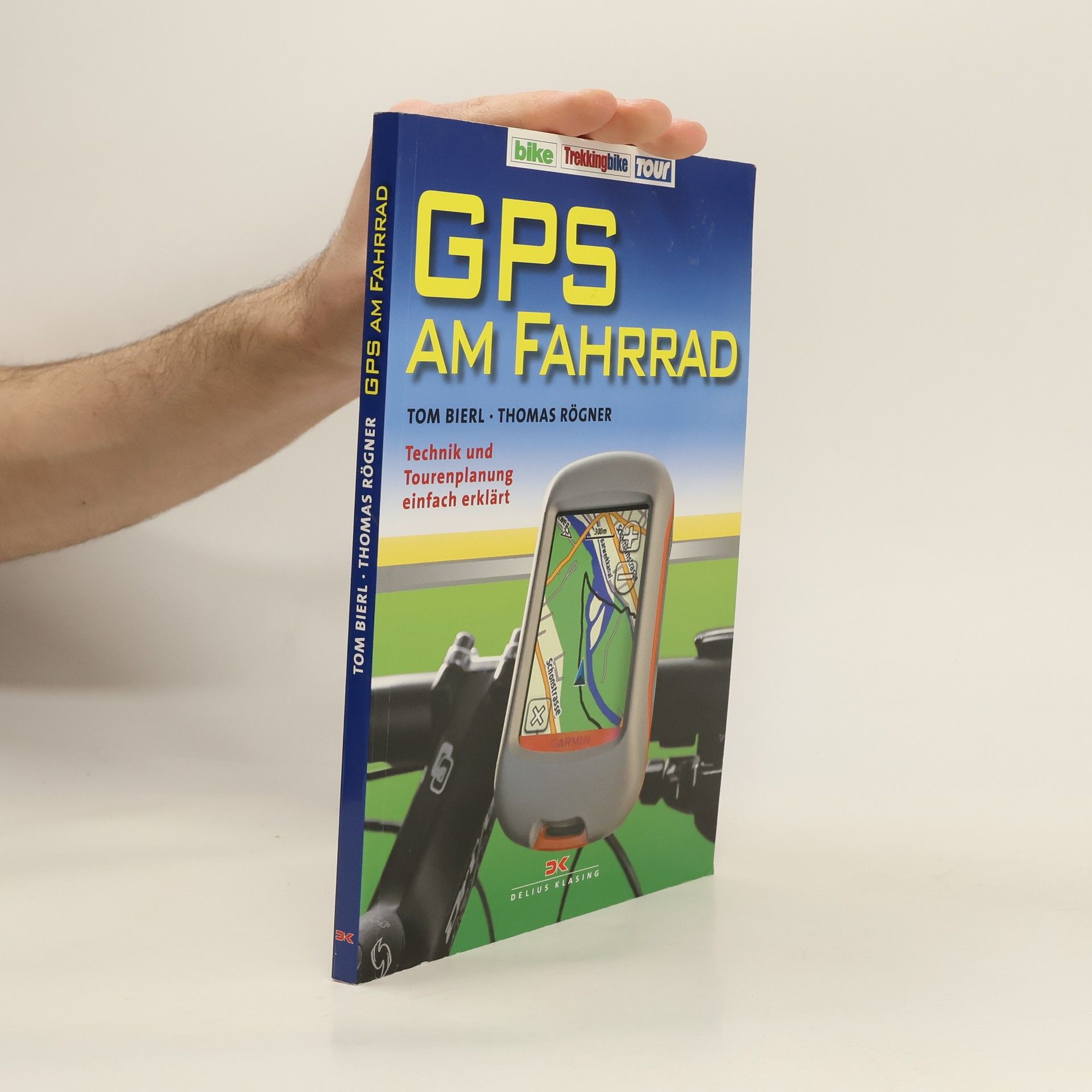 Tom Bierl GPS am Fahrrad