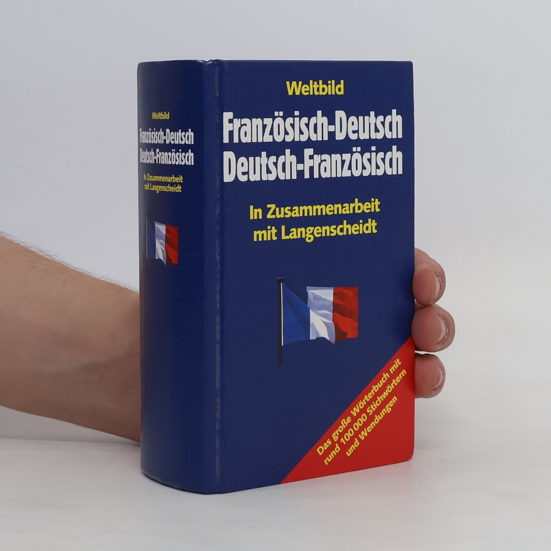 Gustav Langenscheidt Weltbild französisch-deutsch, deutsch-französisch