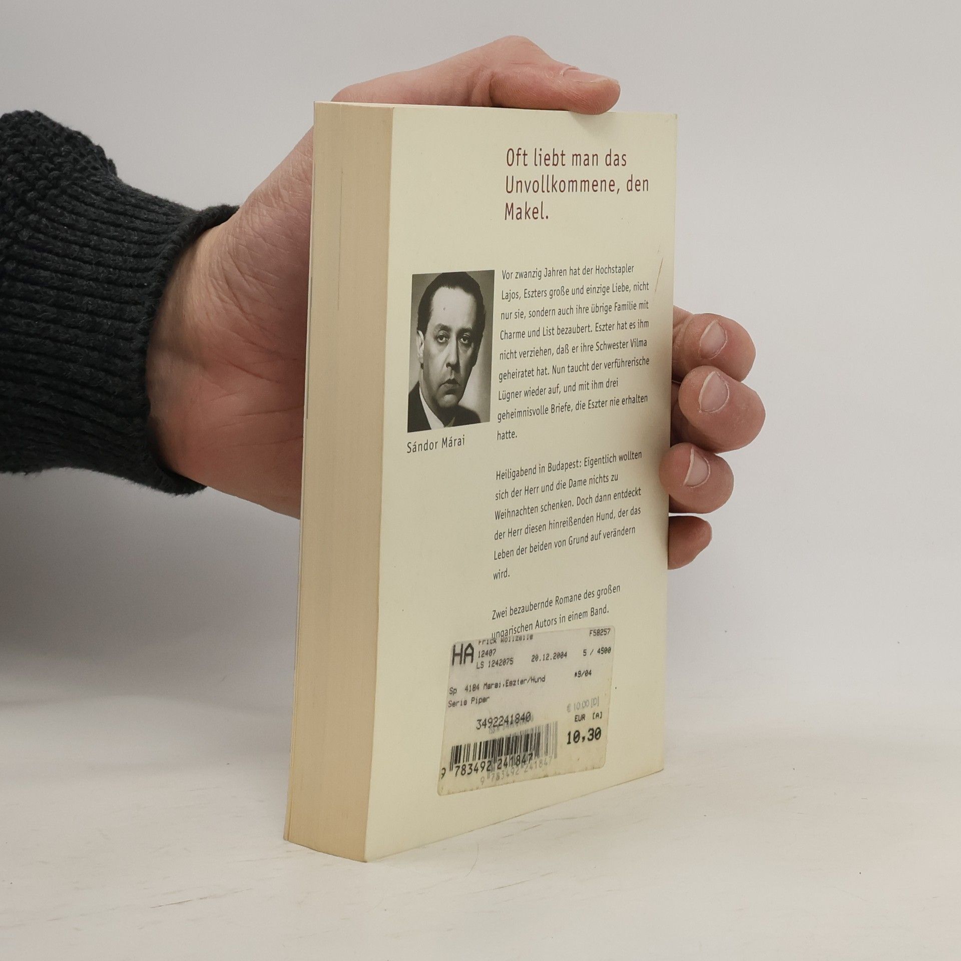 Sándor Márai Das Vermächtnis der Eszter