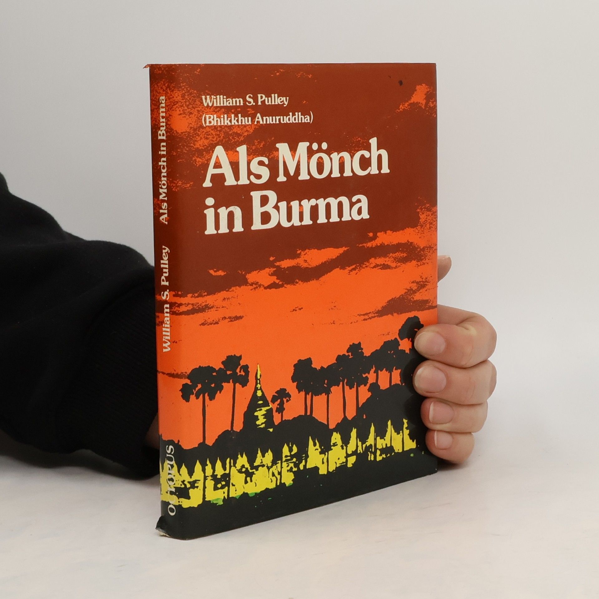 William Sande Pulley Als Mönch in Burma