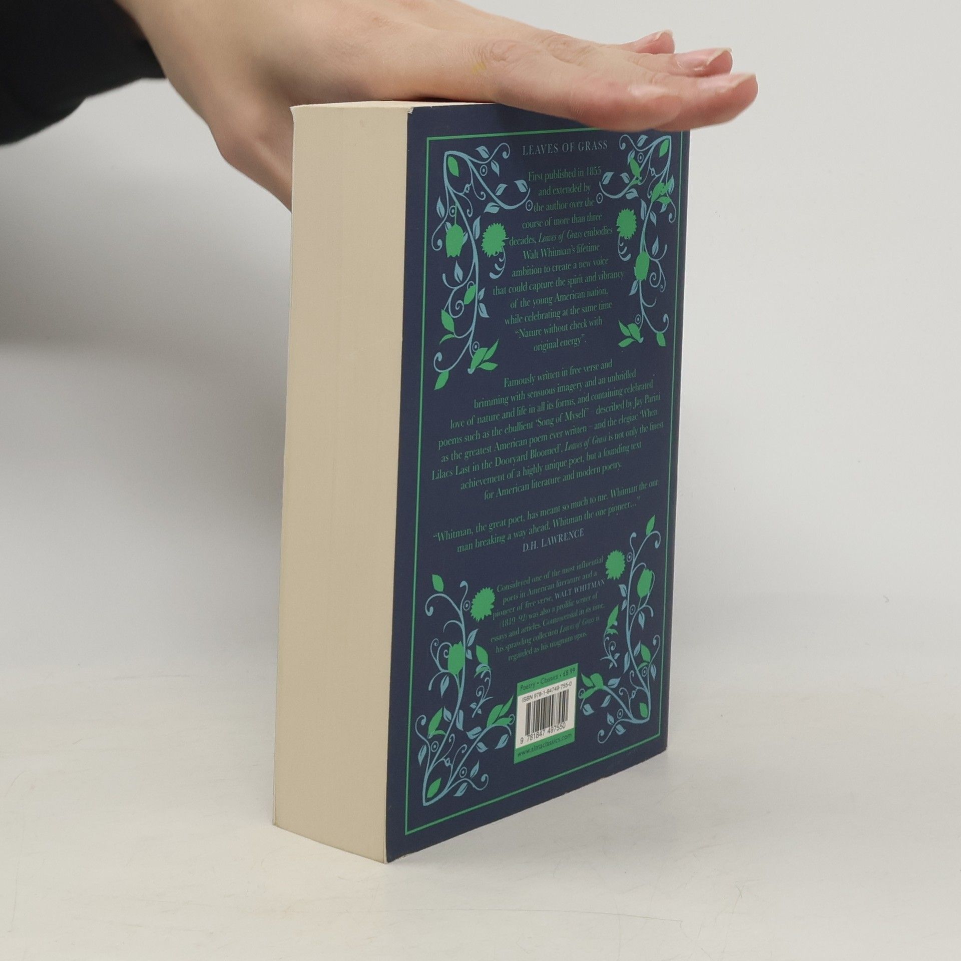 Walt Whitman Leaves Of Grass
