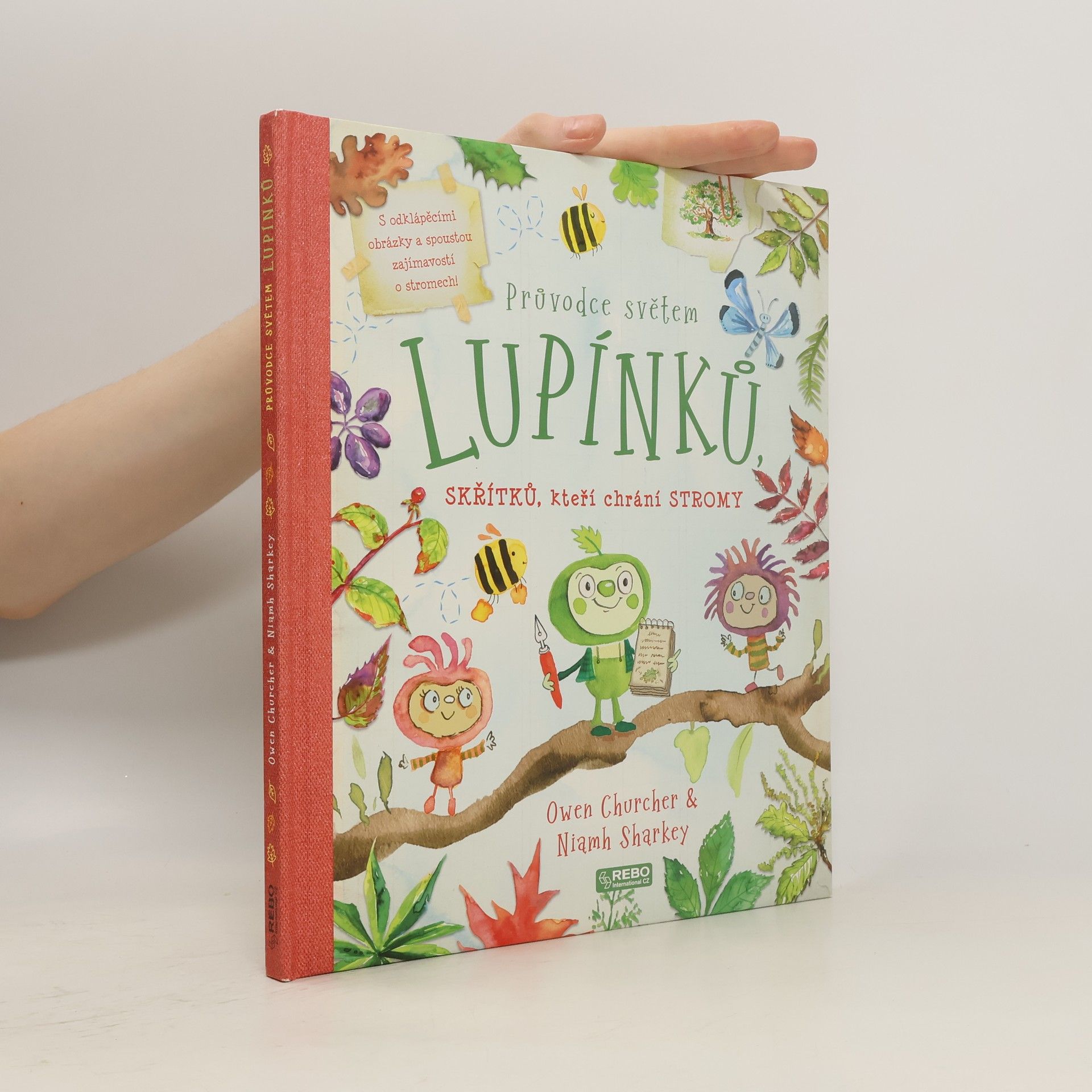 Niamh Sharkey Průvodce světem lupínků, skřítků, kteří chrání stromy