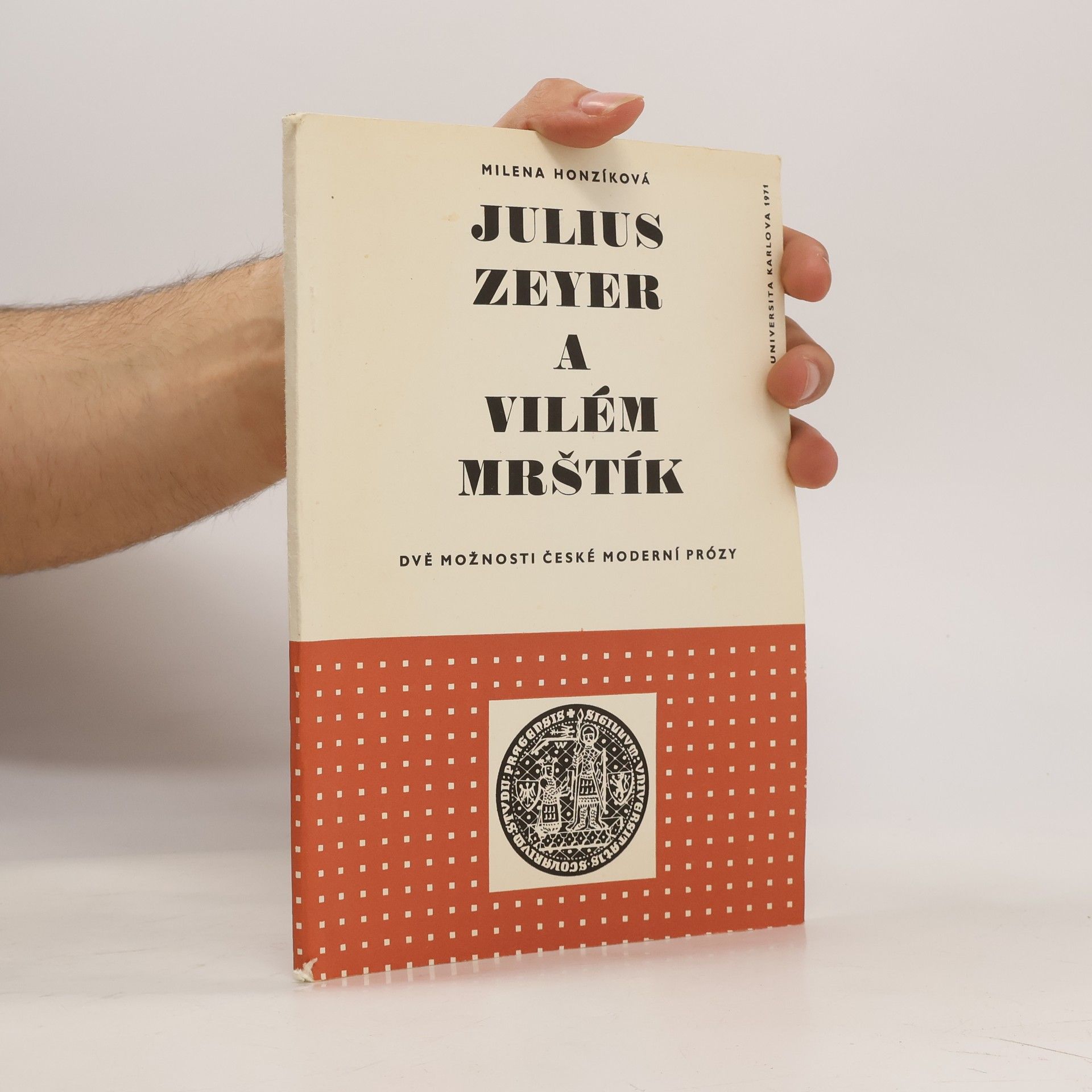 Milena Honzíková Julius Zeyer a Vilém Mrštík