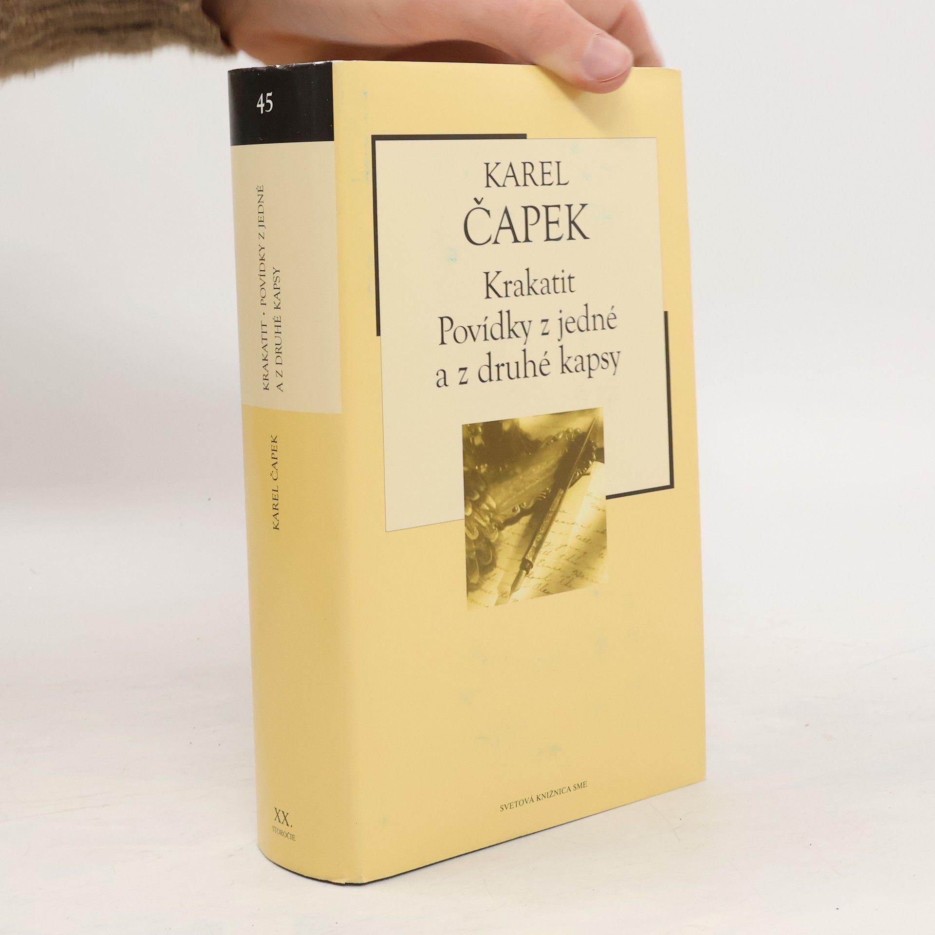 Karel Čapek Krakatit. Povídky z jedné a z druhé kapsy