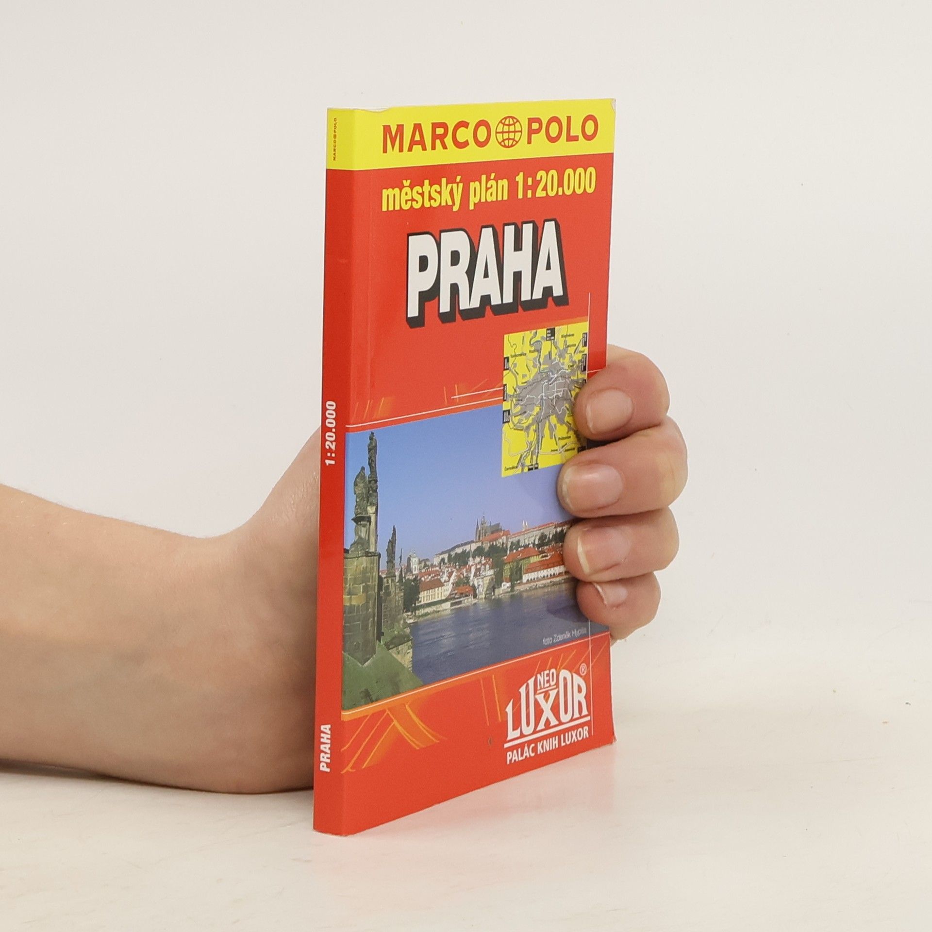 kolektiv Praha Městský plán 1:20 000