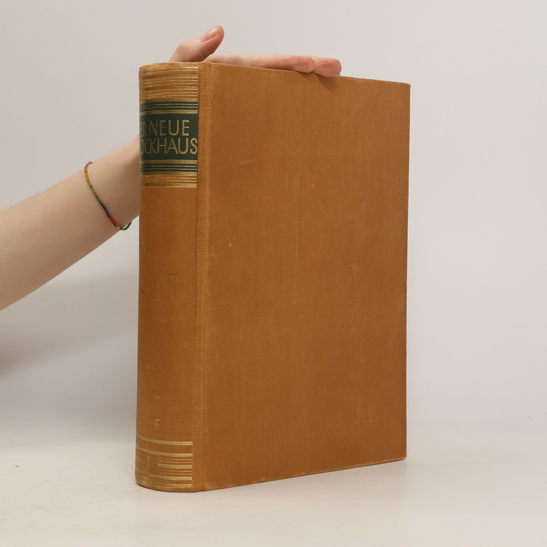 Kolektiv autorů Allbuch in vier Bänden und einem Atlas. Der Neue Brockhaus 1. A-E