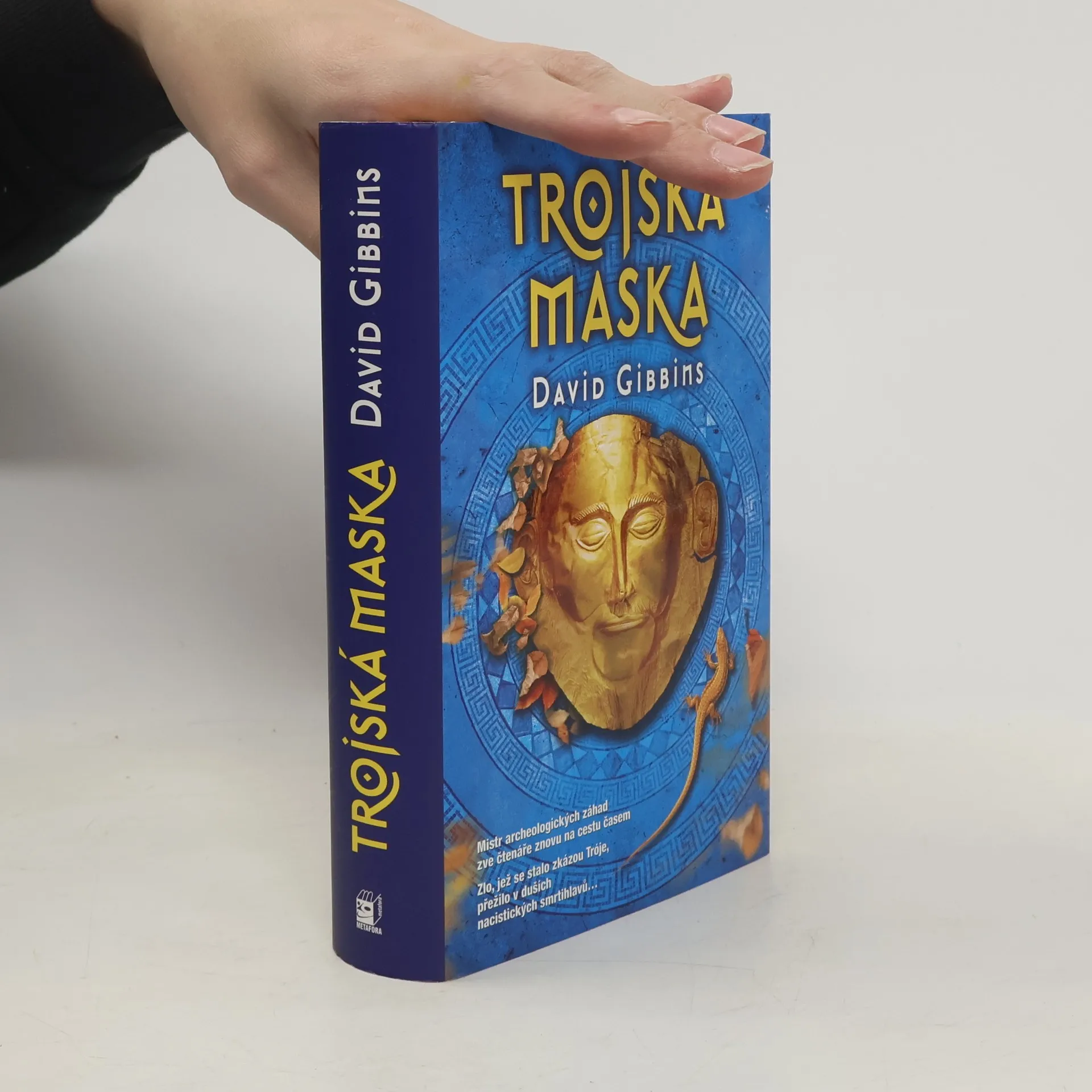 Trojská maska | Book | David Gibbins | CS