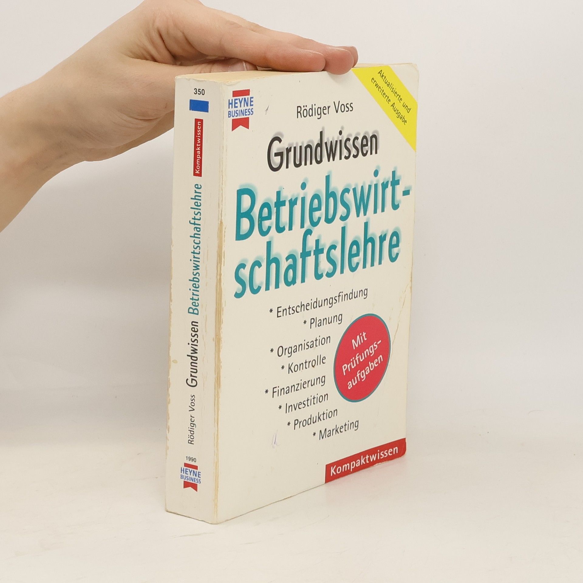 Rödiger Voss Grundwissen Betriebswirtschaftslehre