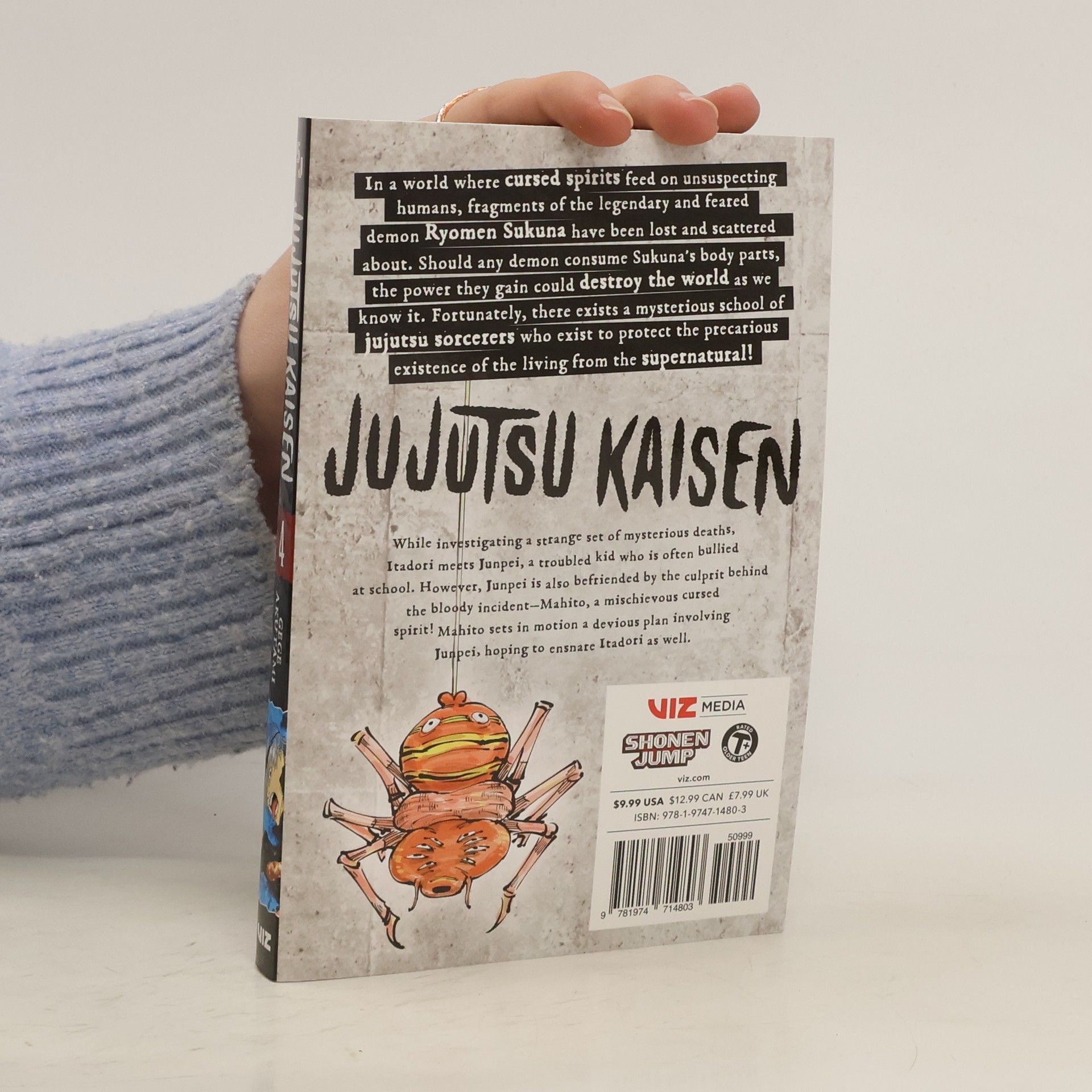 Gege Akutami Jujutsu Kaisen, Vol. 4