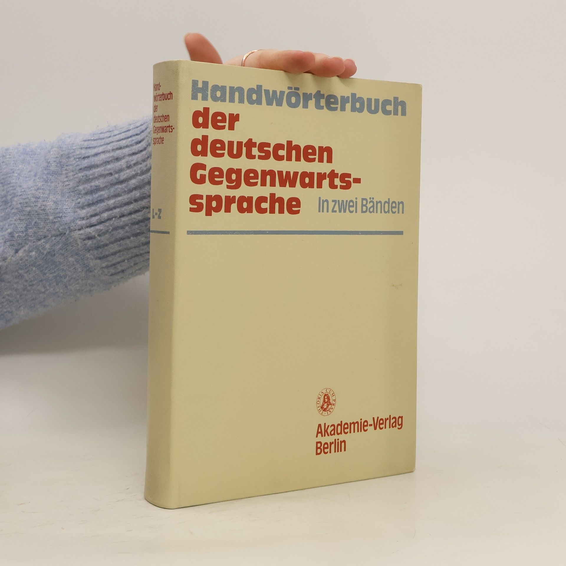 Günter Kempcke Handwörterbuch der deutschen Gegenwartssprache in zwei Bänden. L-Z